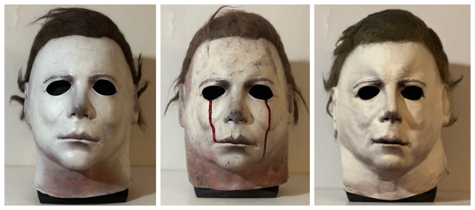 Check out my collection of Michael Myers masks: NAG Proto 98, NAG 75K, and NAG PS78!