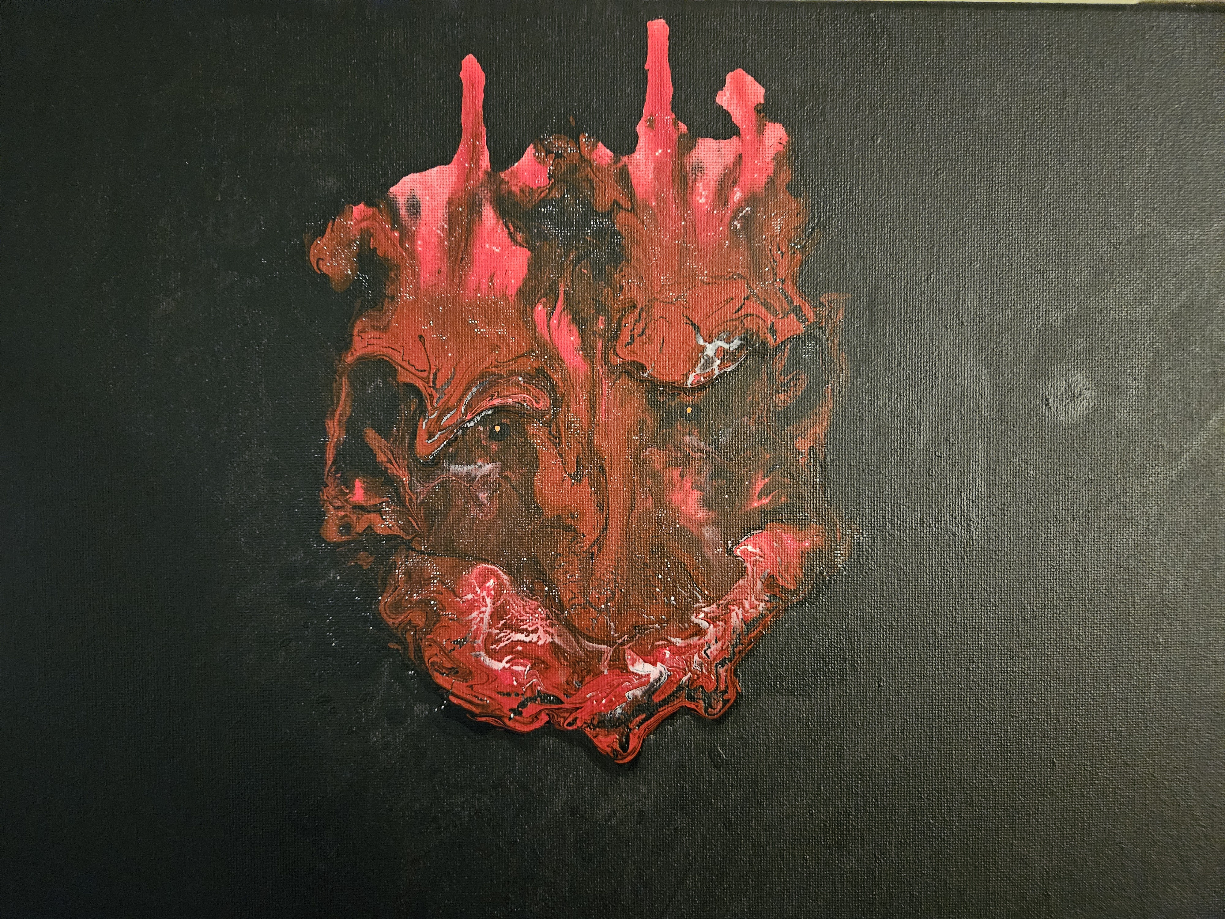 The embodiment of my anxiety and fear: Meet the "Face in the Dark"