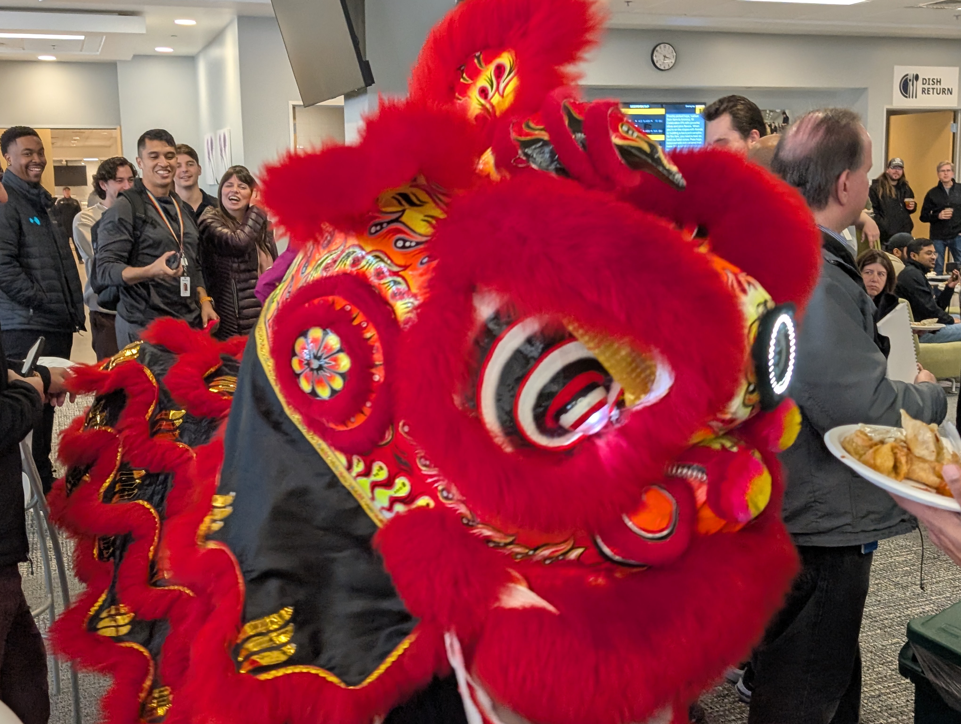 Our Company's Spectacular Lion Dance Performance