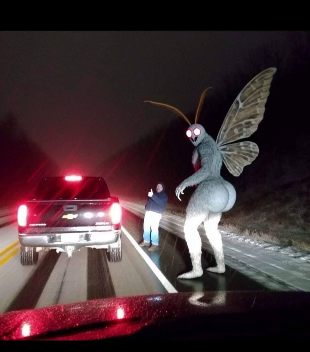 Mothman Has Been Spotted!