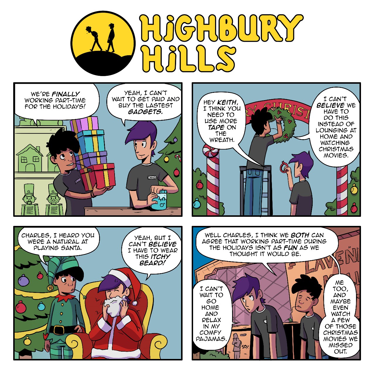 Retail during the holiday rush, right? It's a wild ride!