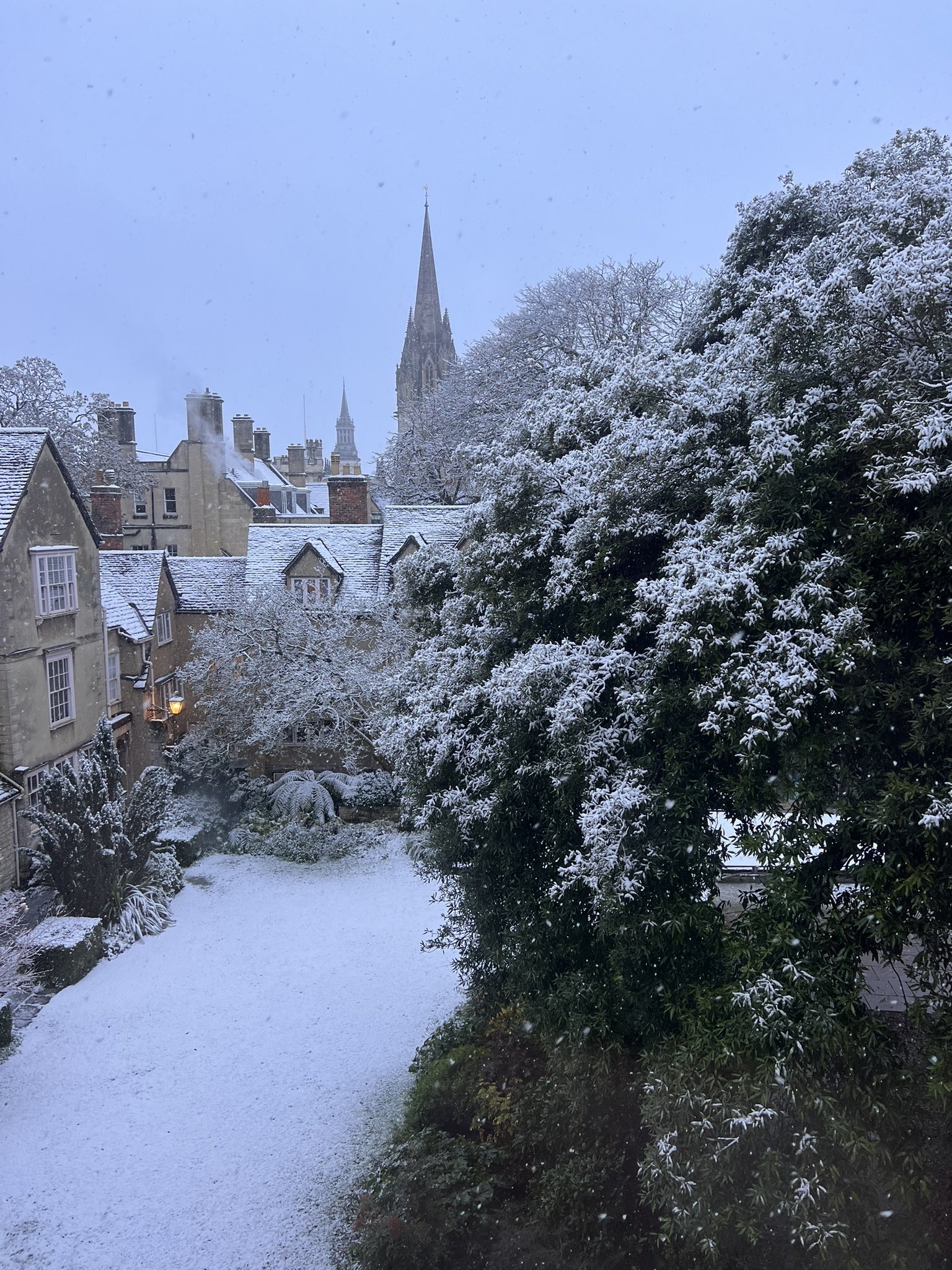 A Magical Winter Morning in Oxford