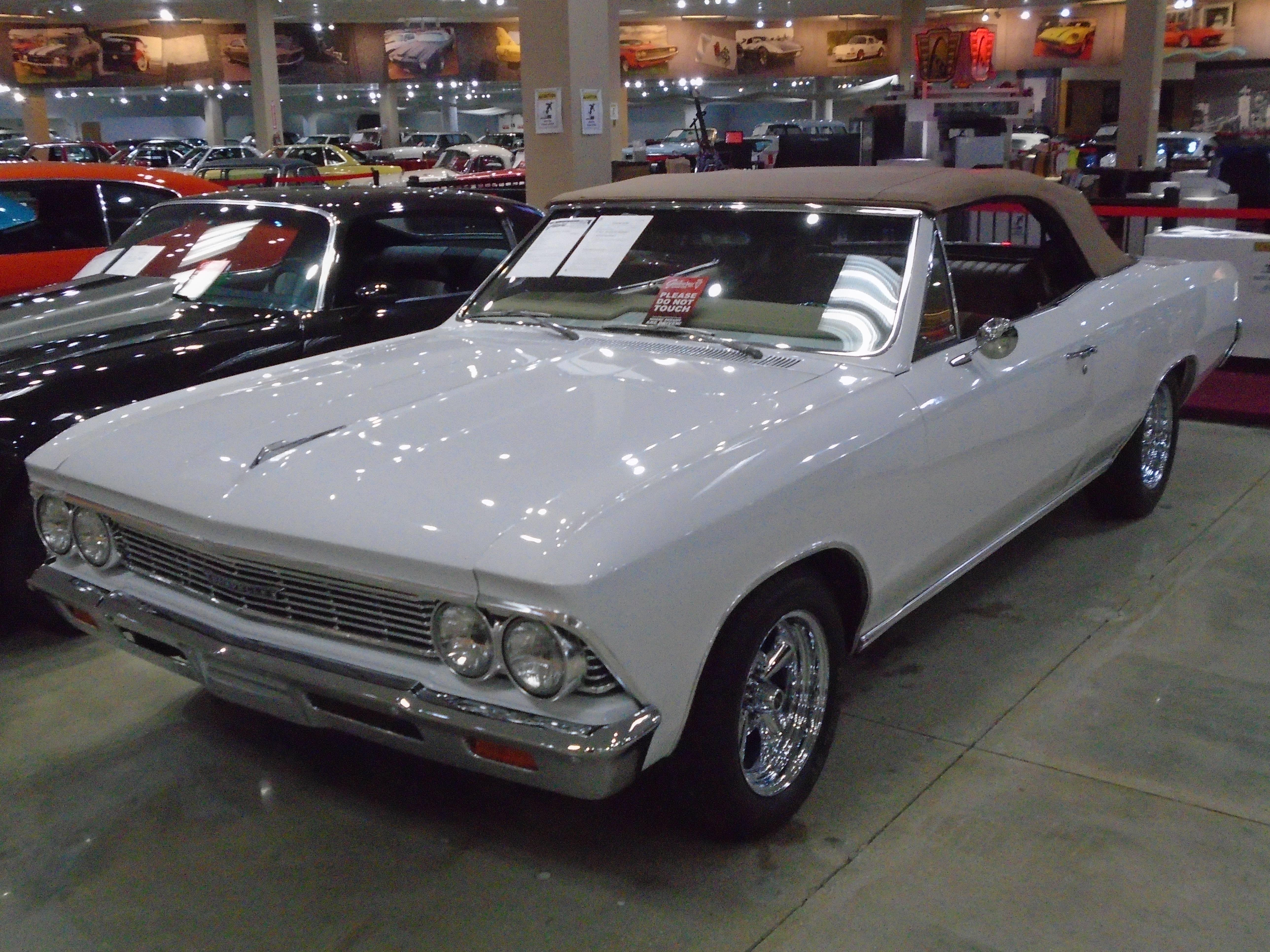 Classic Beauty: 1966 Chevy Chevelle Malibu Convertible Coupe