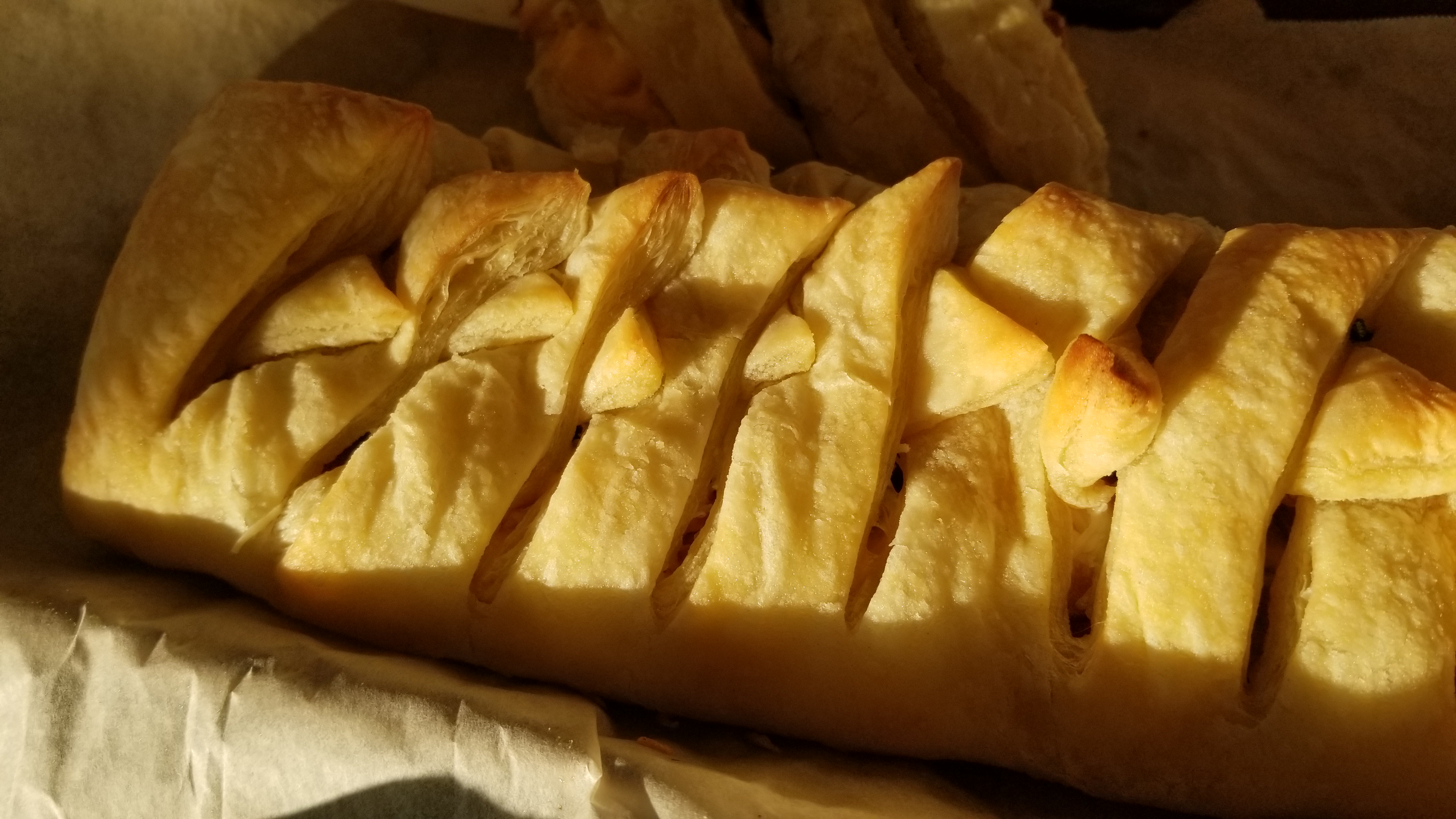 Delicious Breakfast Puff Pastry Delight