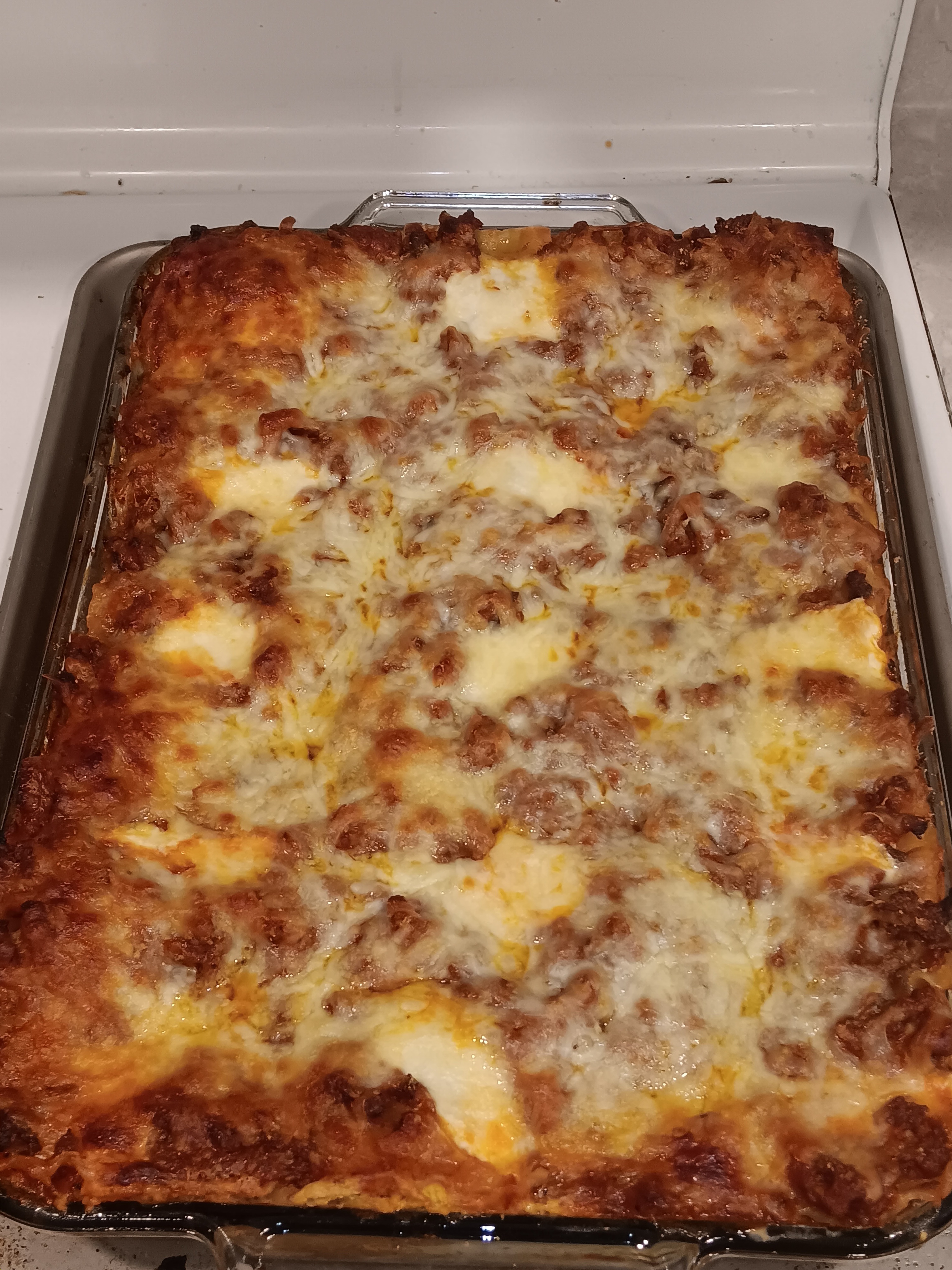 Indulge in the delightful layers of a lovely lasagna!