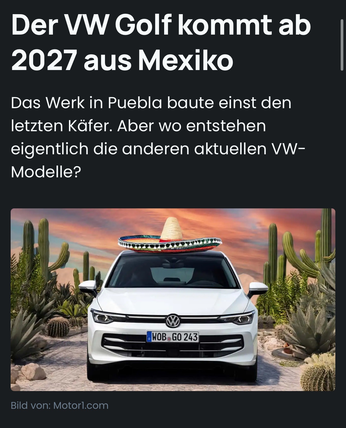 The German Golf of Mexico: A Glimpse into 2027