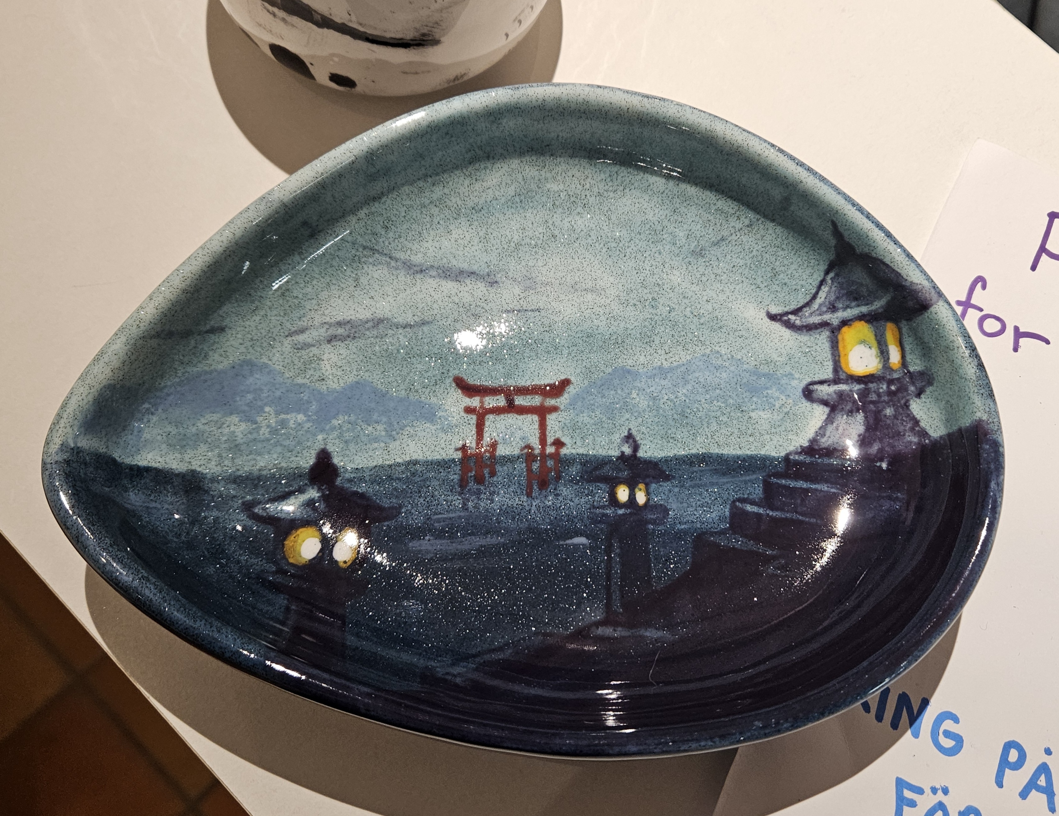 Check out this plate I painted! What do you think?