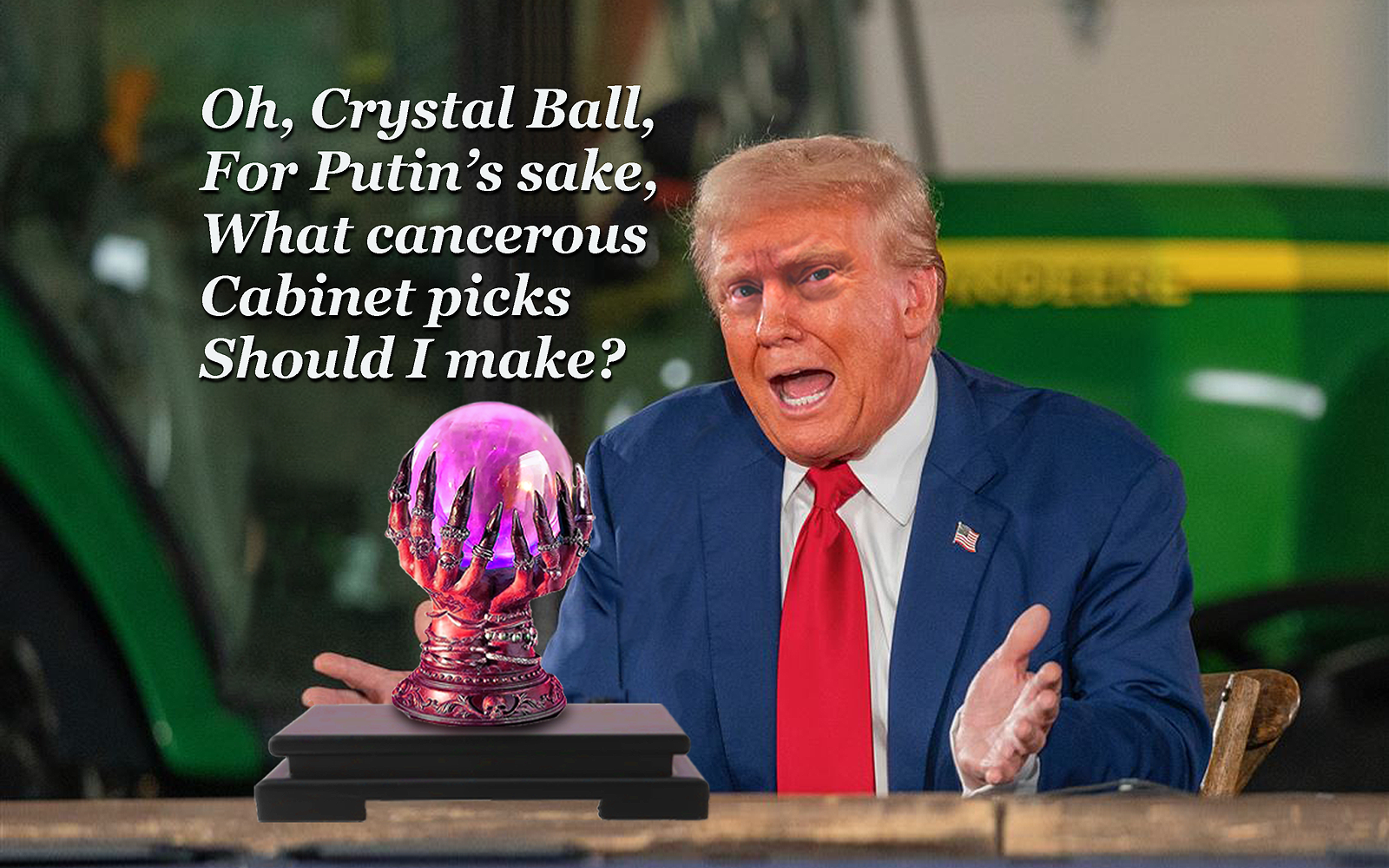 Inside Trump's Cabinet Vetting Session at Mar-a-Lago