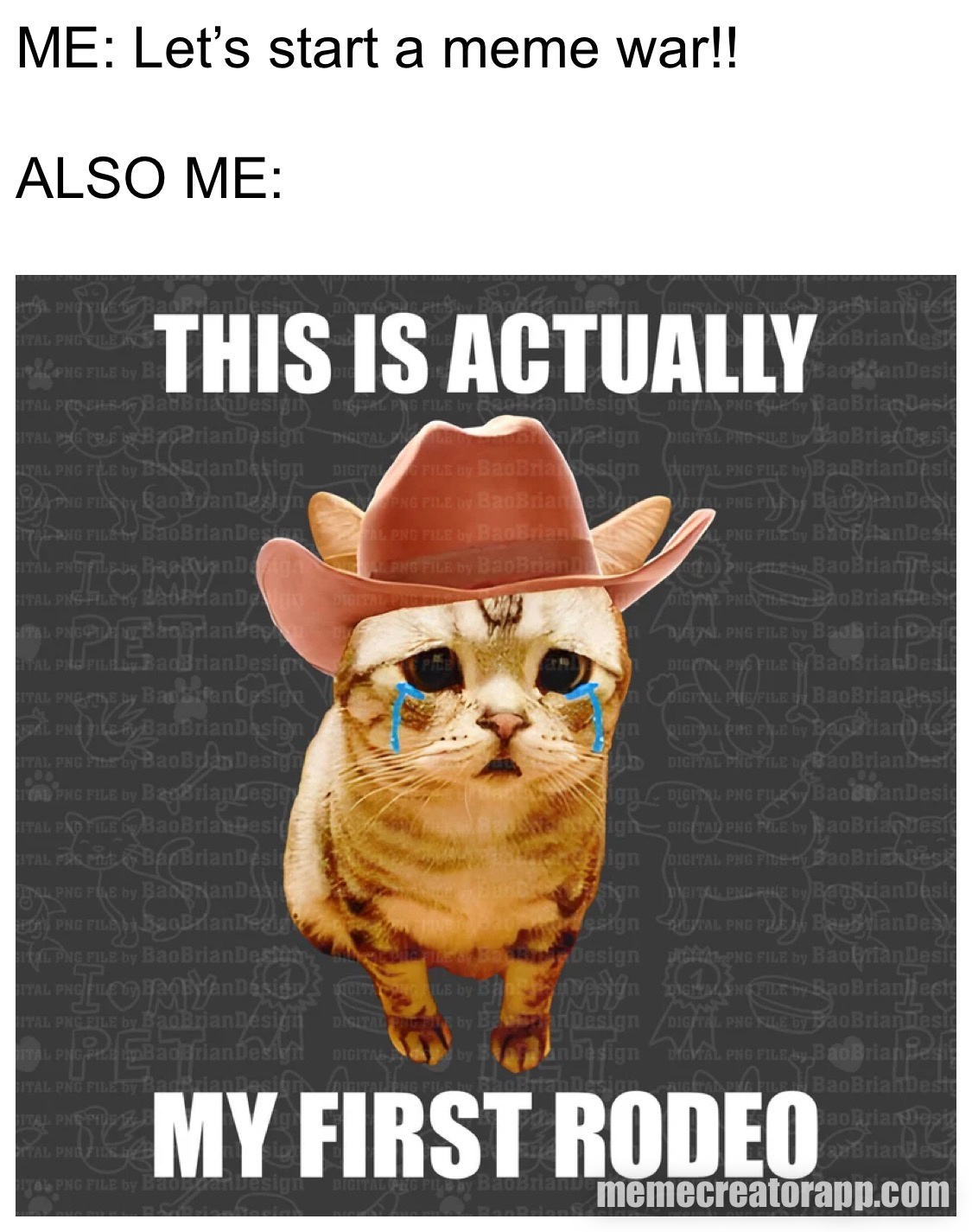 Kicking Off a Meme War with an Old Friend: The OC Challenge
