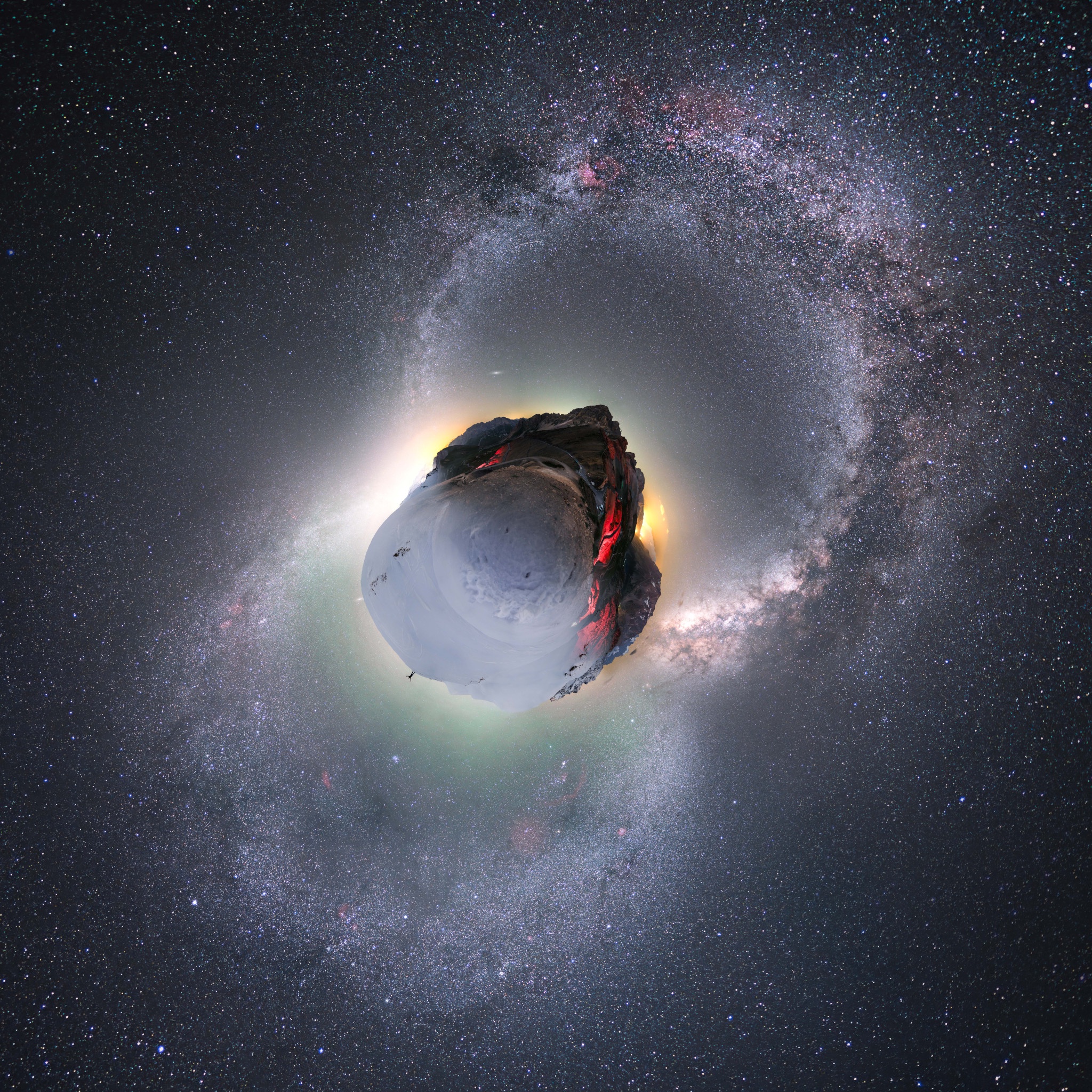Exploring Winter and Summer on a Tiny Planet