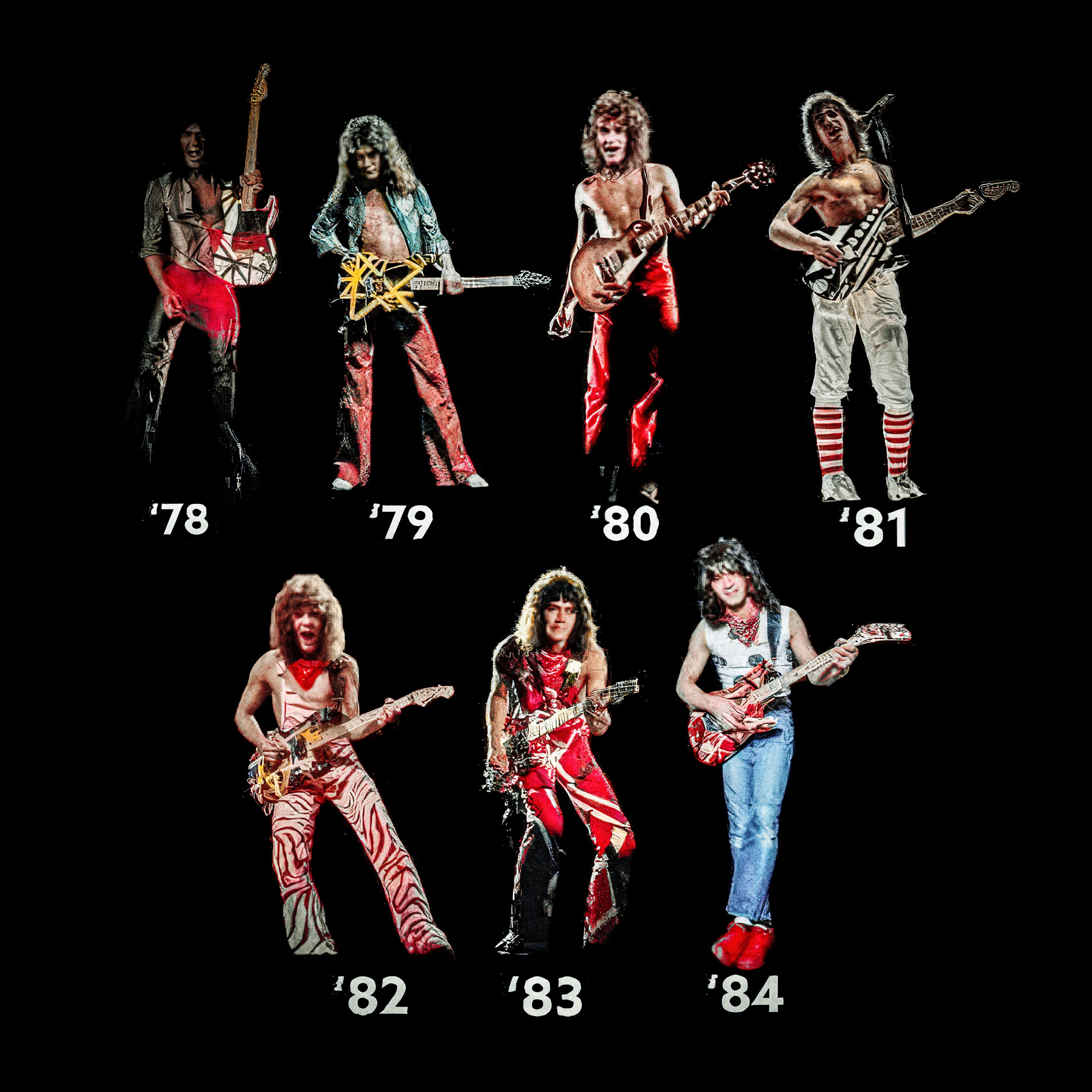 Celebrating Edward Van Halen: The Legacy from 1978 to 1984