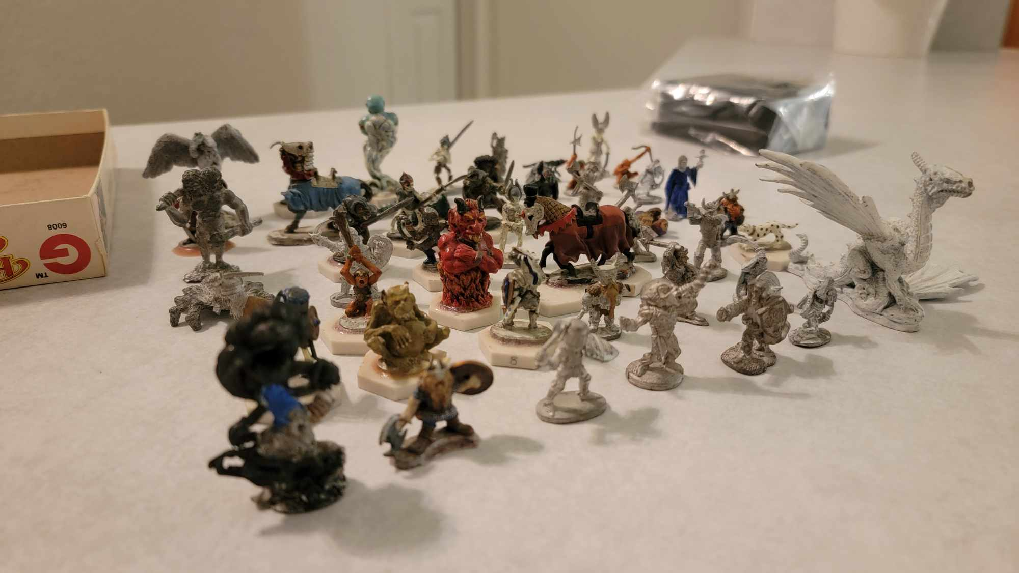 Who’s interested in some classic pewter D&D miniatures?