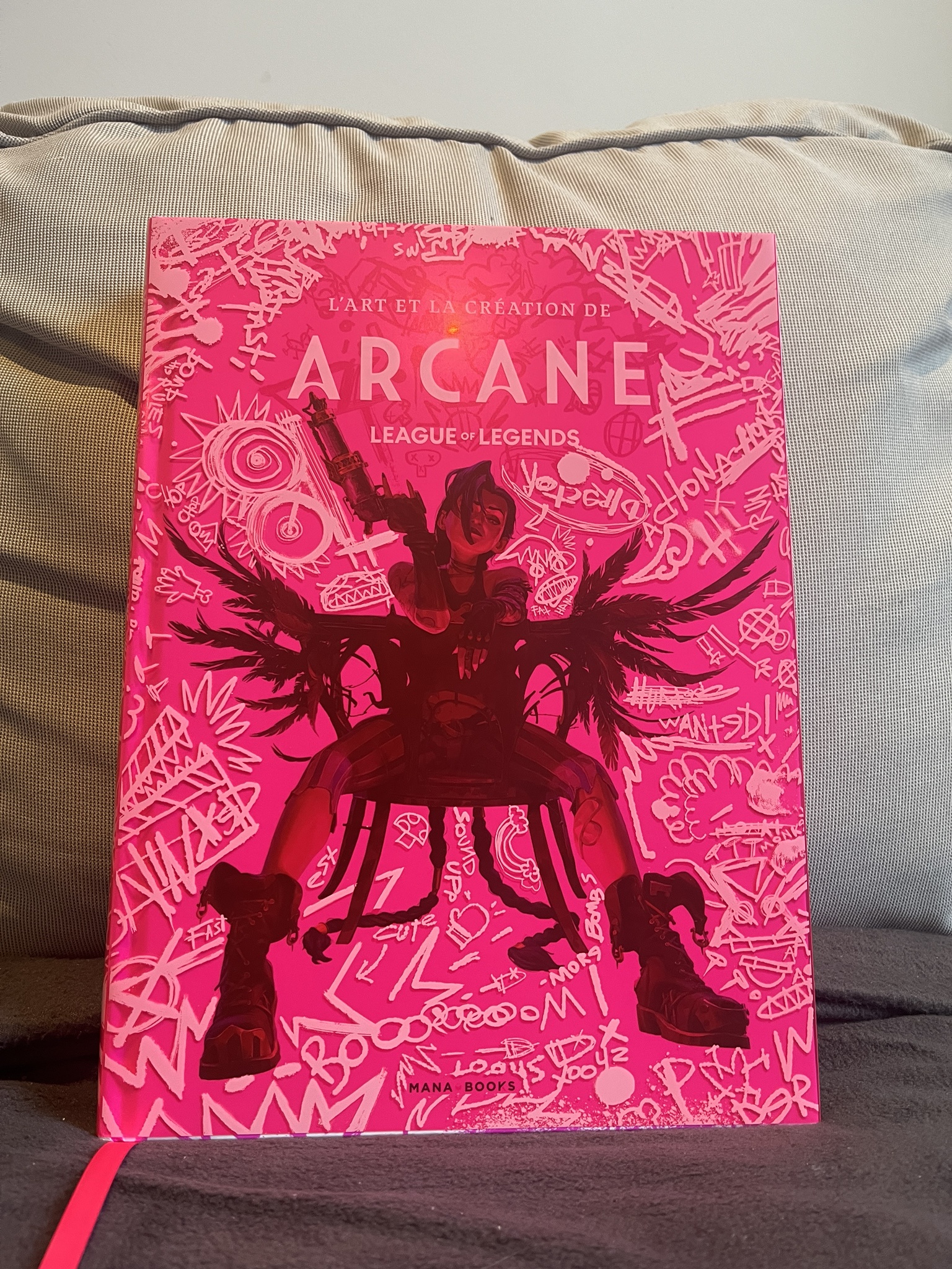 Just Got My Hands on the Arcane Art Book! So Excited! #arcane
