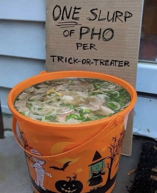 Happy Halloween, you filthy animals!