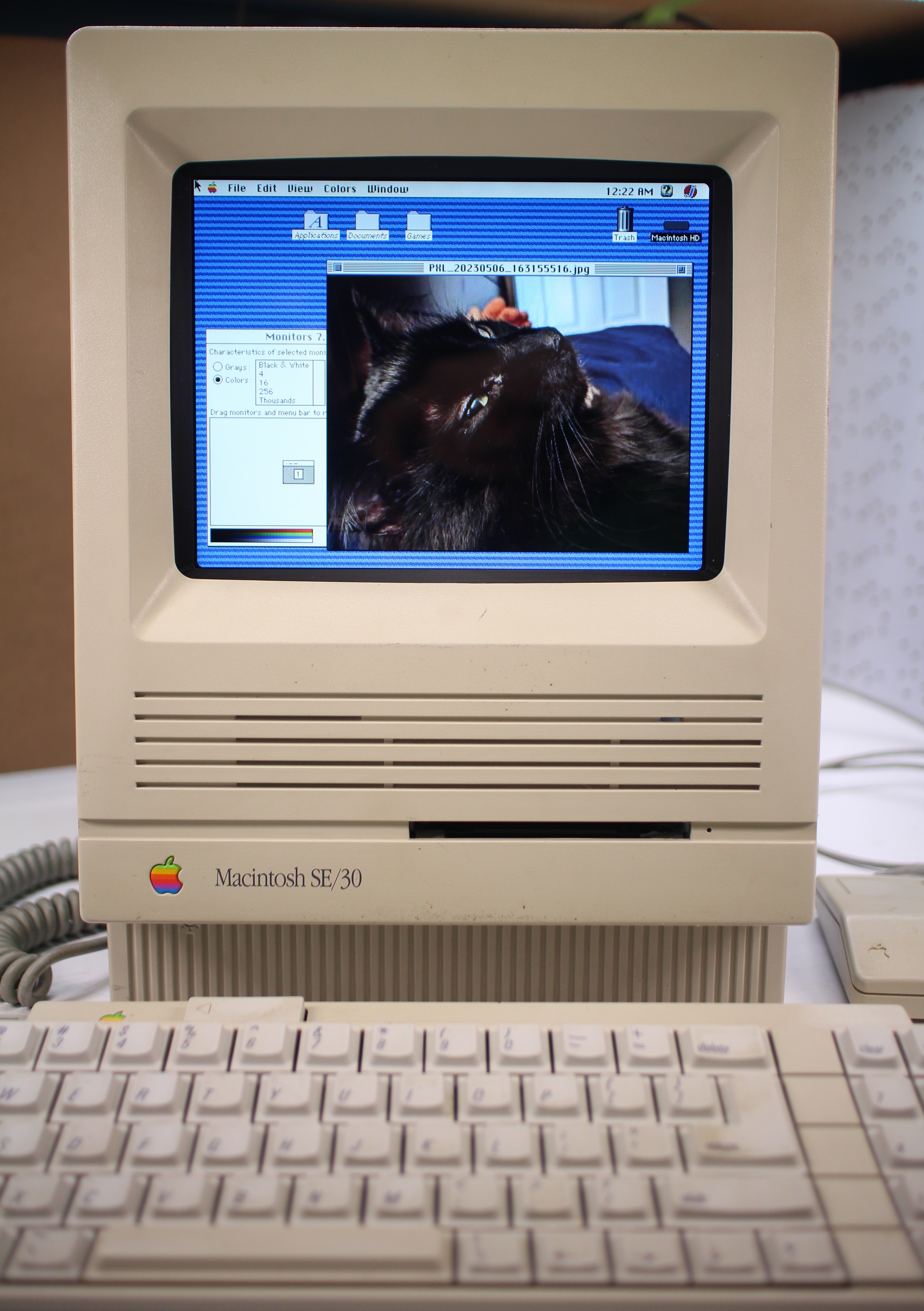 Check out this 30Video LCD Kit for the Macintosh SE/30 by ZigZagJoe!