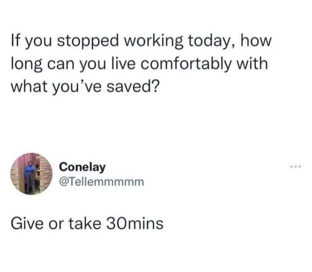 Mostly just taking it easy.