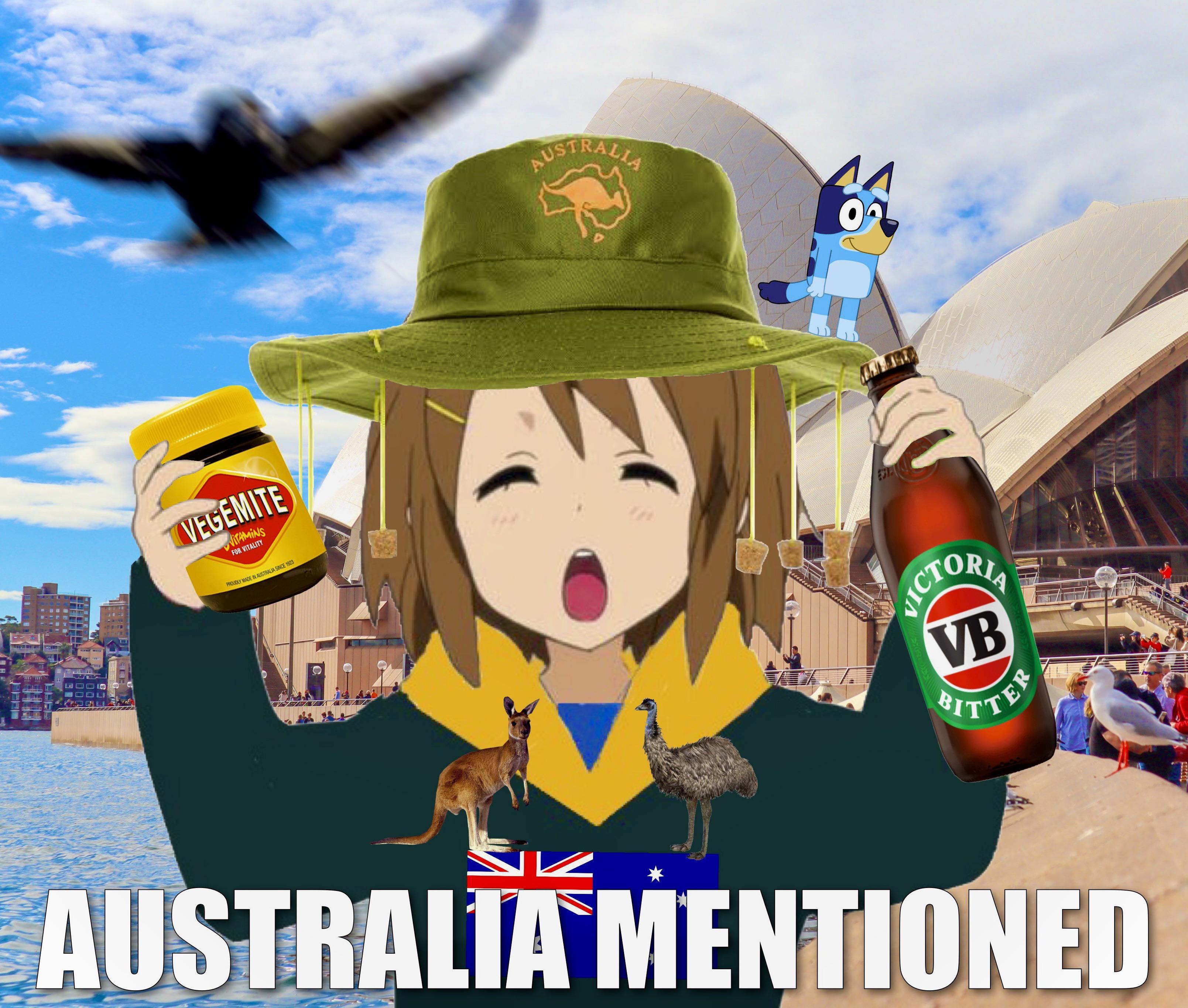 My Face When Australia Gets Mentioned: Priceless!