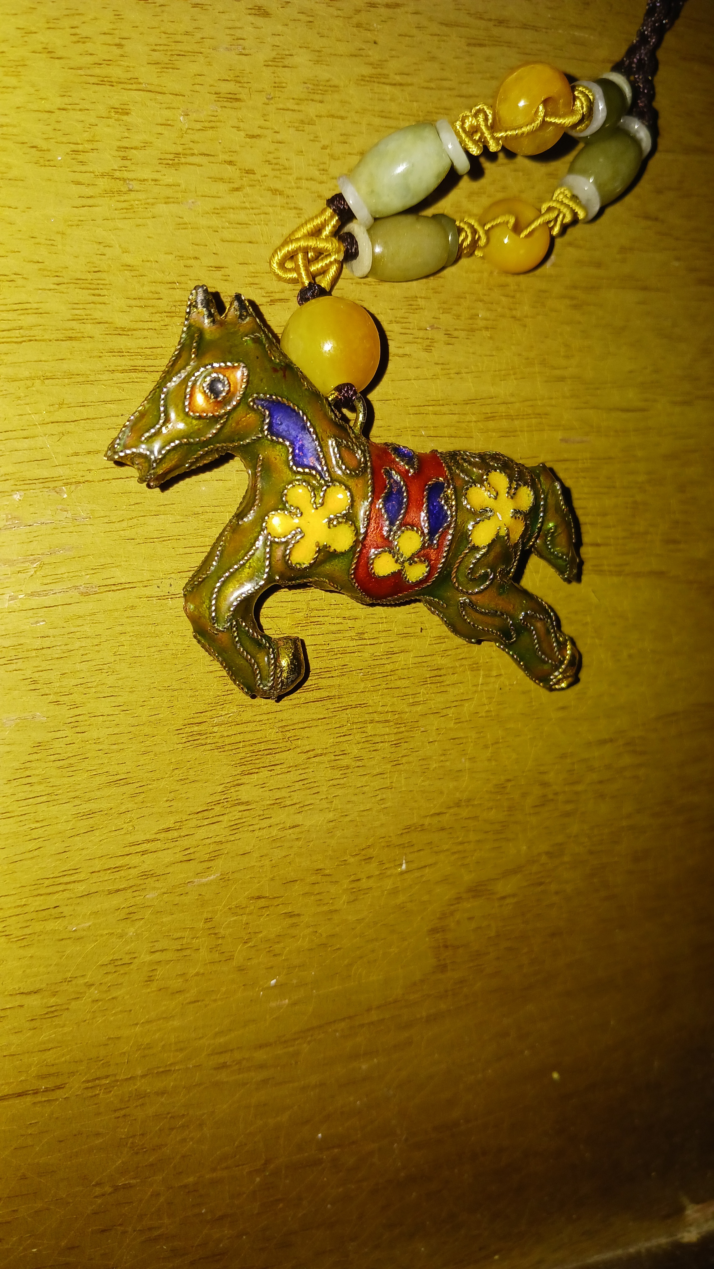 Intricate Beauty: The Cloisonné Horse Bead