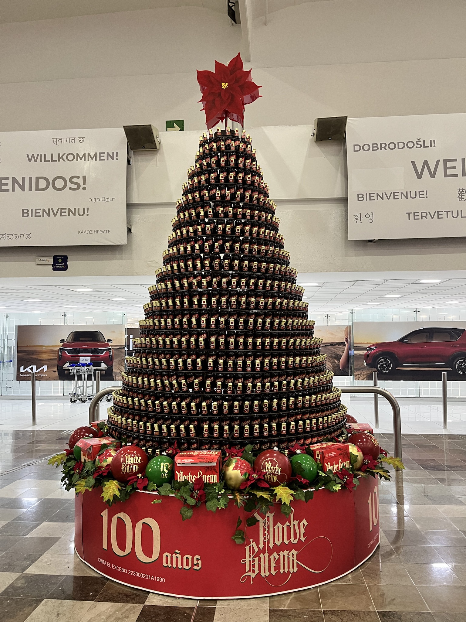 A beer tree for the holidays! Merry Christmas, everyone!