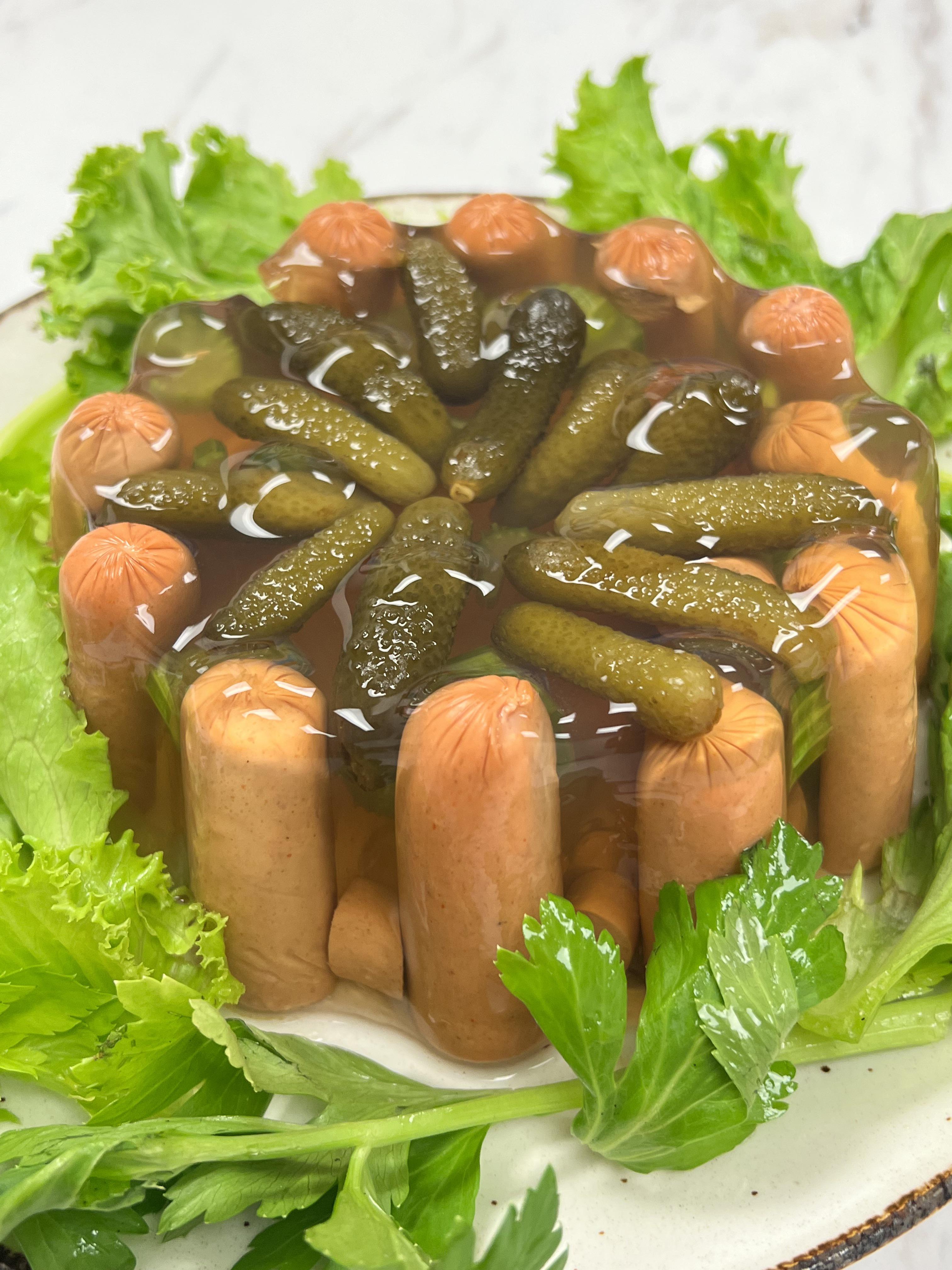 The Unusual Delicacy of Hotdog Aspic