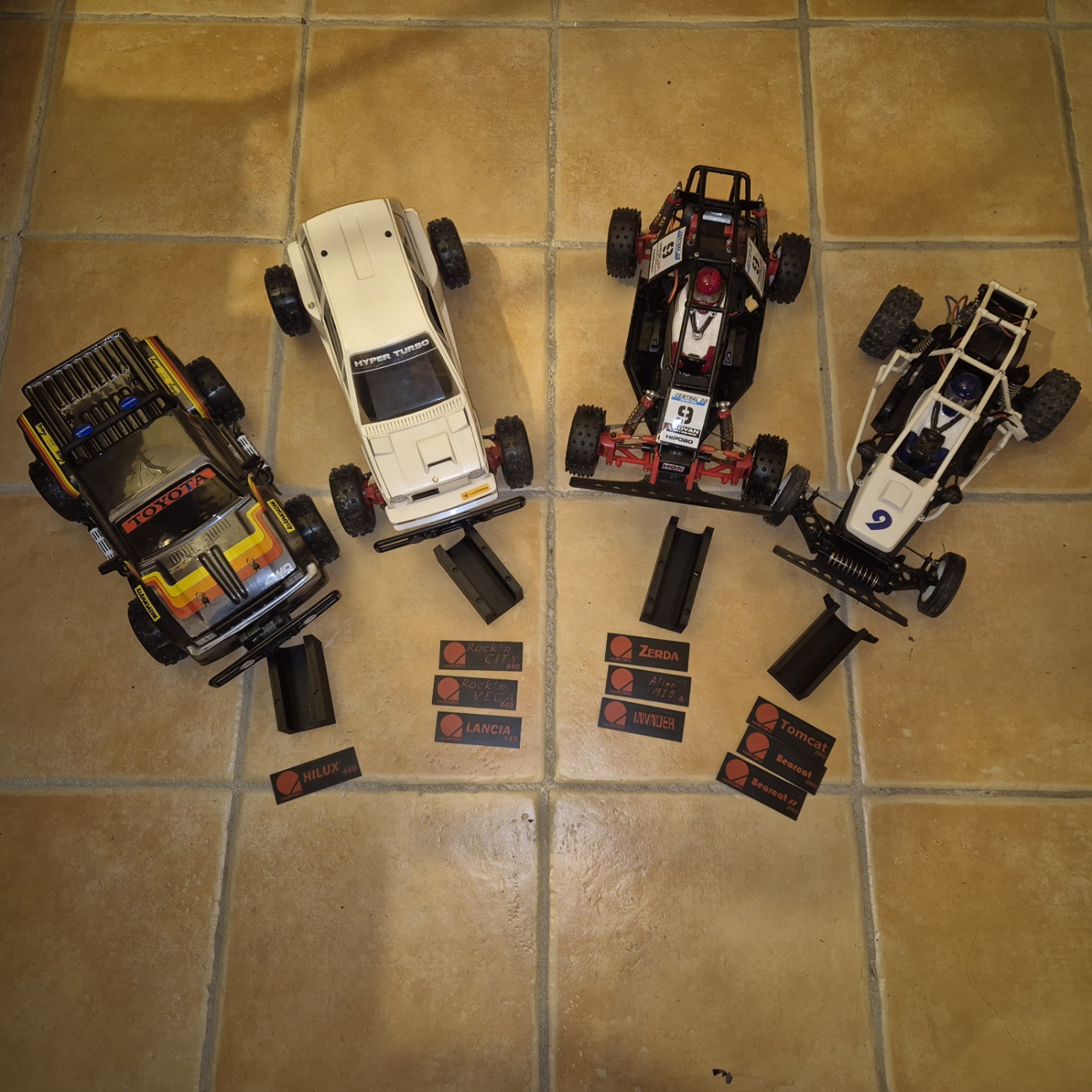 Hirobo RC car enthusiasts unite with 3D printed support files available on Makerworld!