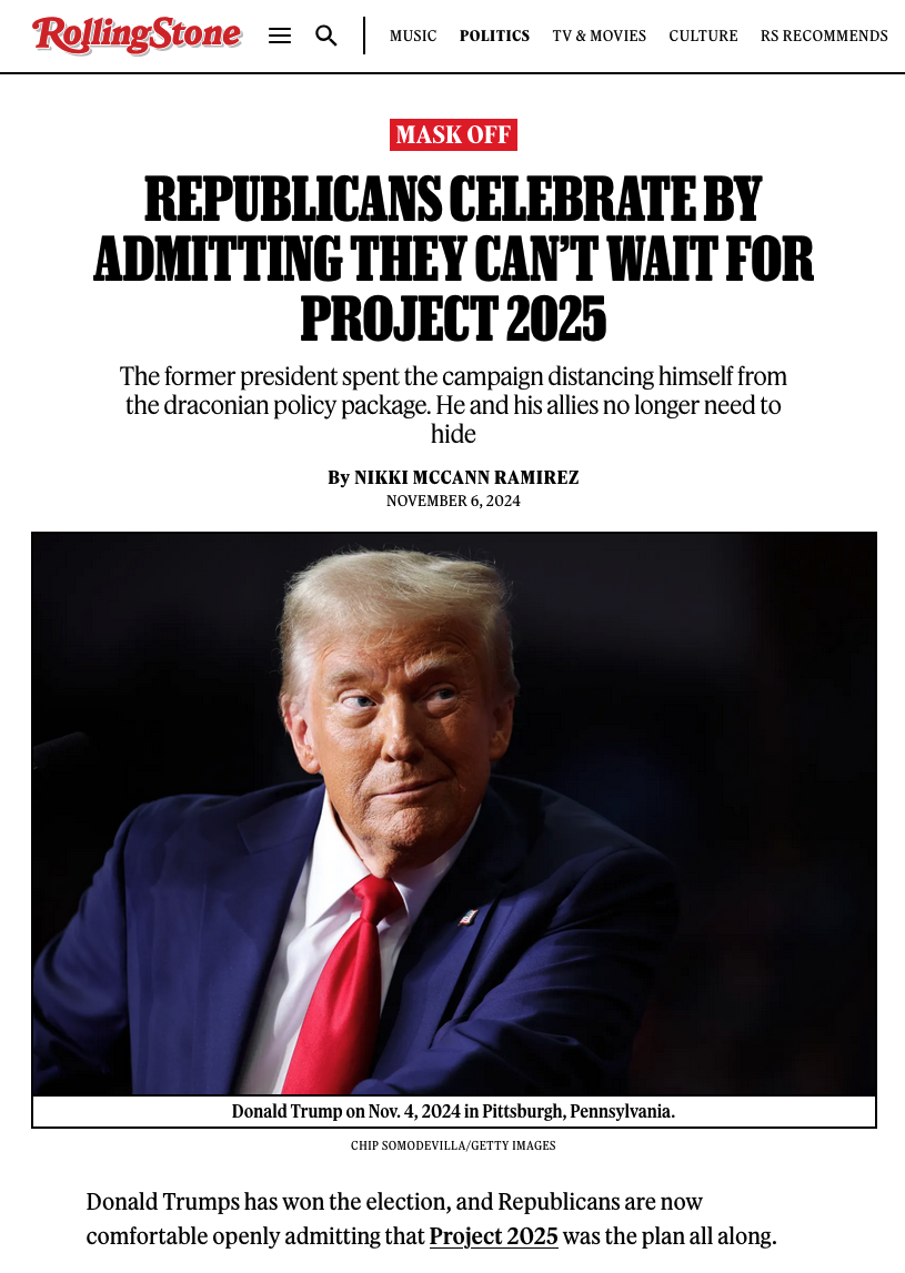 No more pretending: the truth is out!