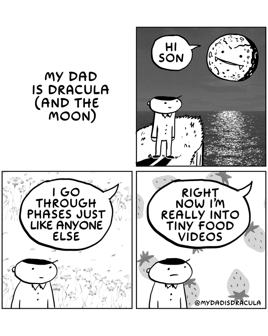 My Dad's a Vampire: A Moonlit Tale