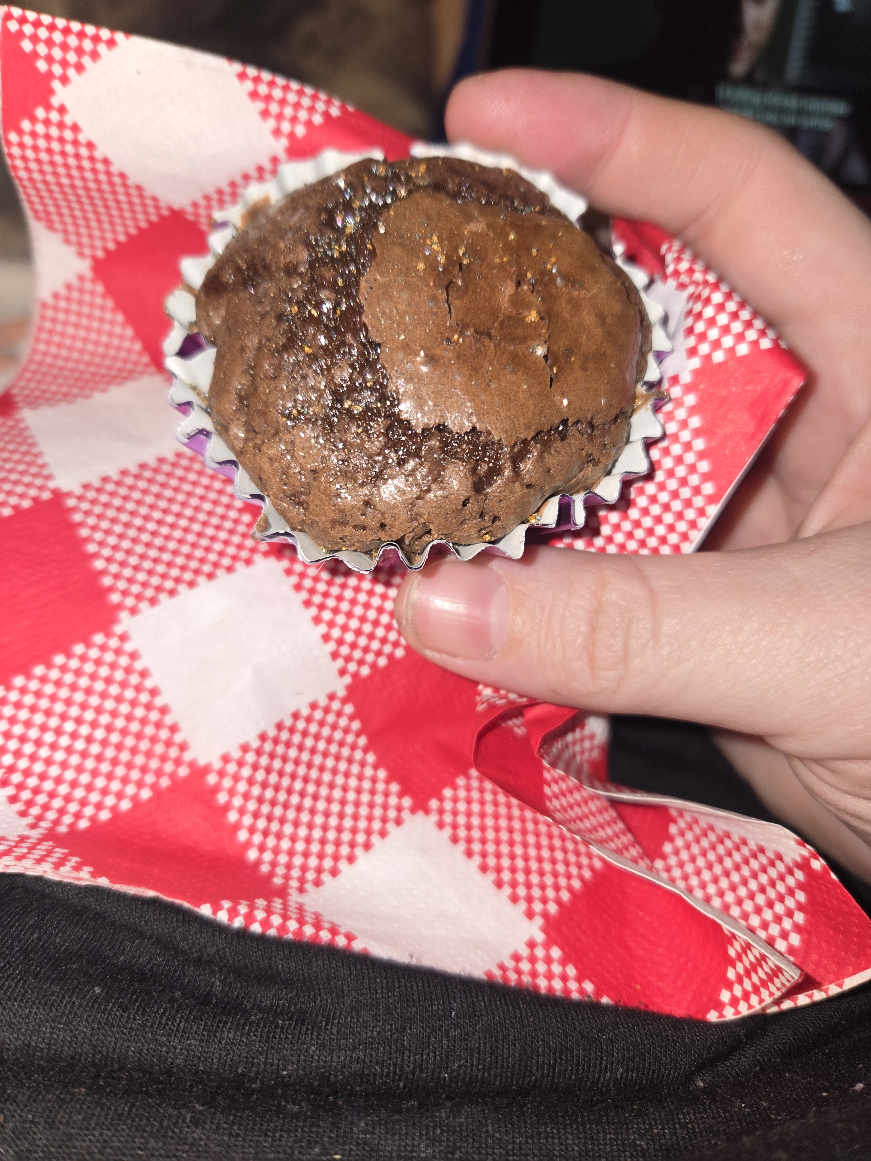 My Child's Delicious Brownie Creation
