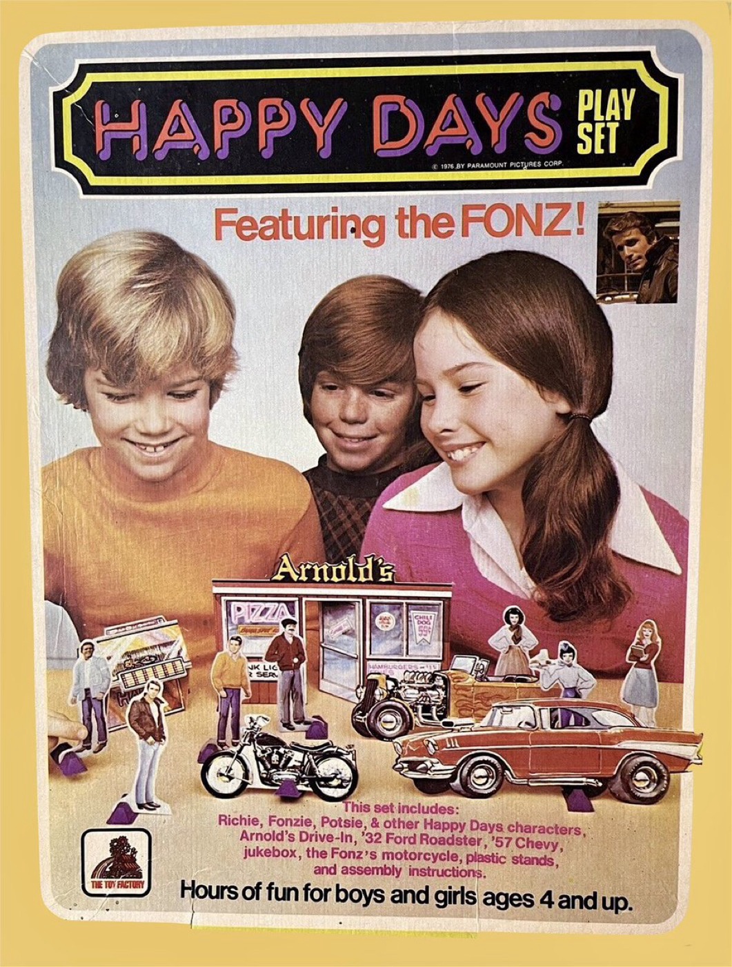 Throwback to 1976: The Iconic 'Happy Days' Playset Hits the Shelves