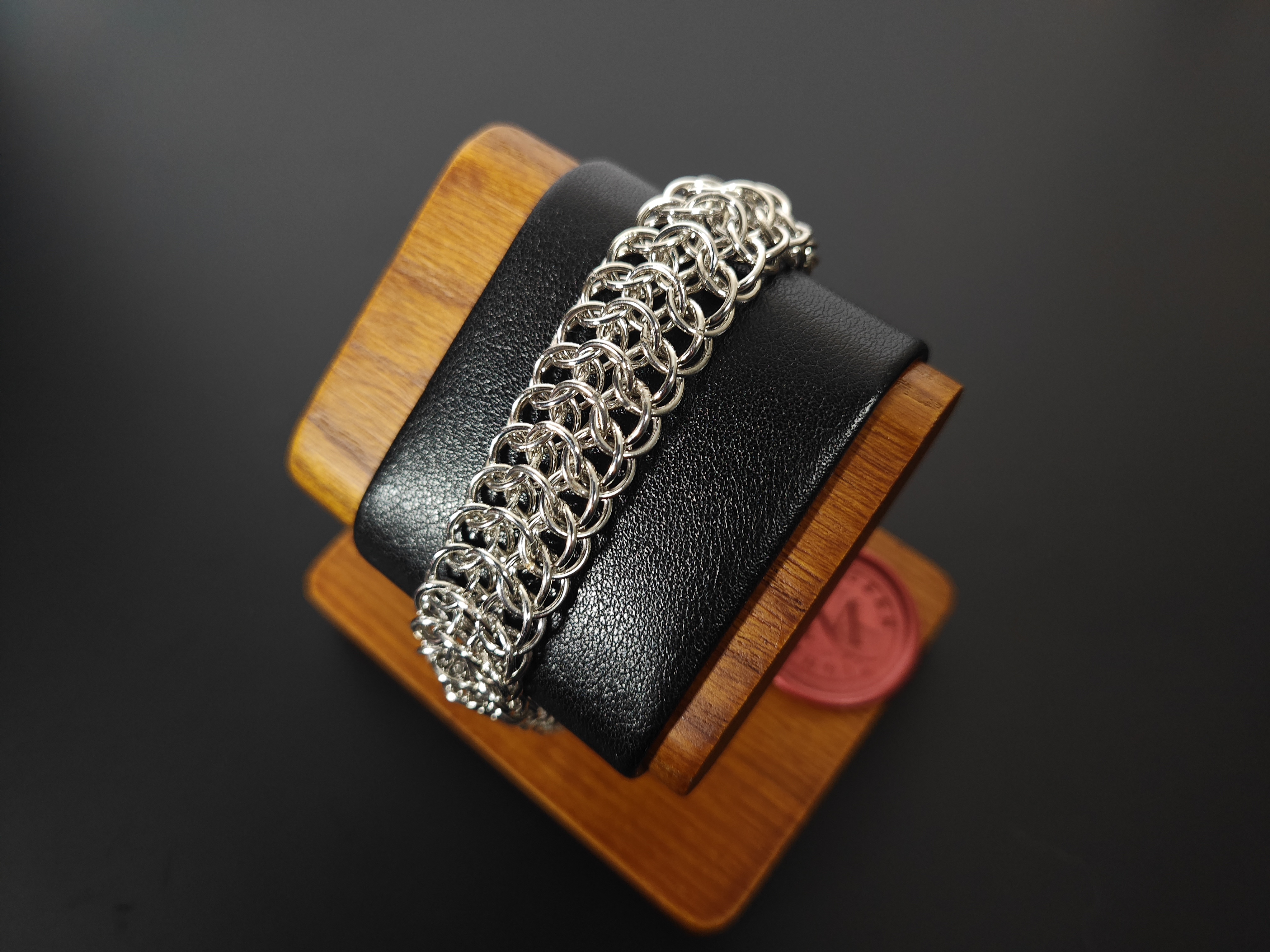 My First Stunning Argentium Sterling Silver Bracelet