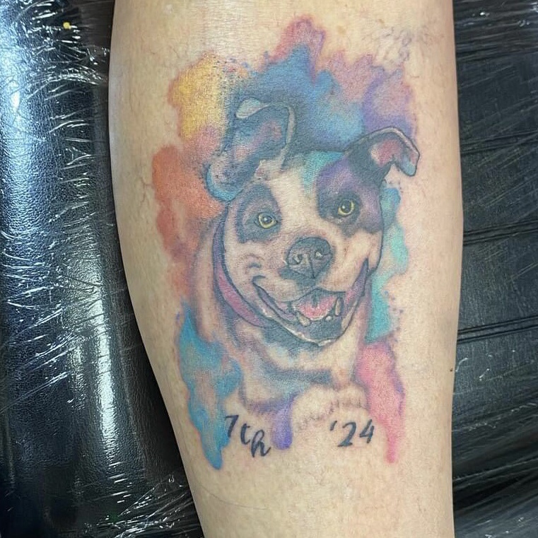 Someone loved my art so much they got it tattooed!
