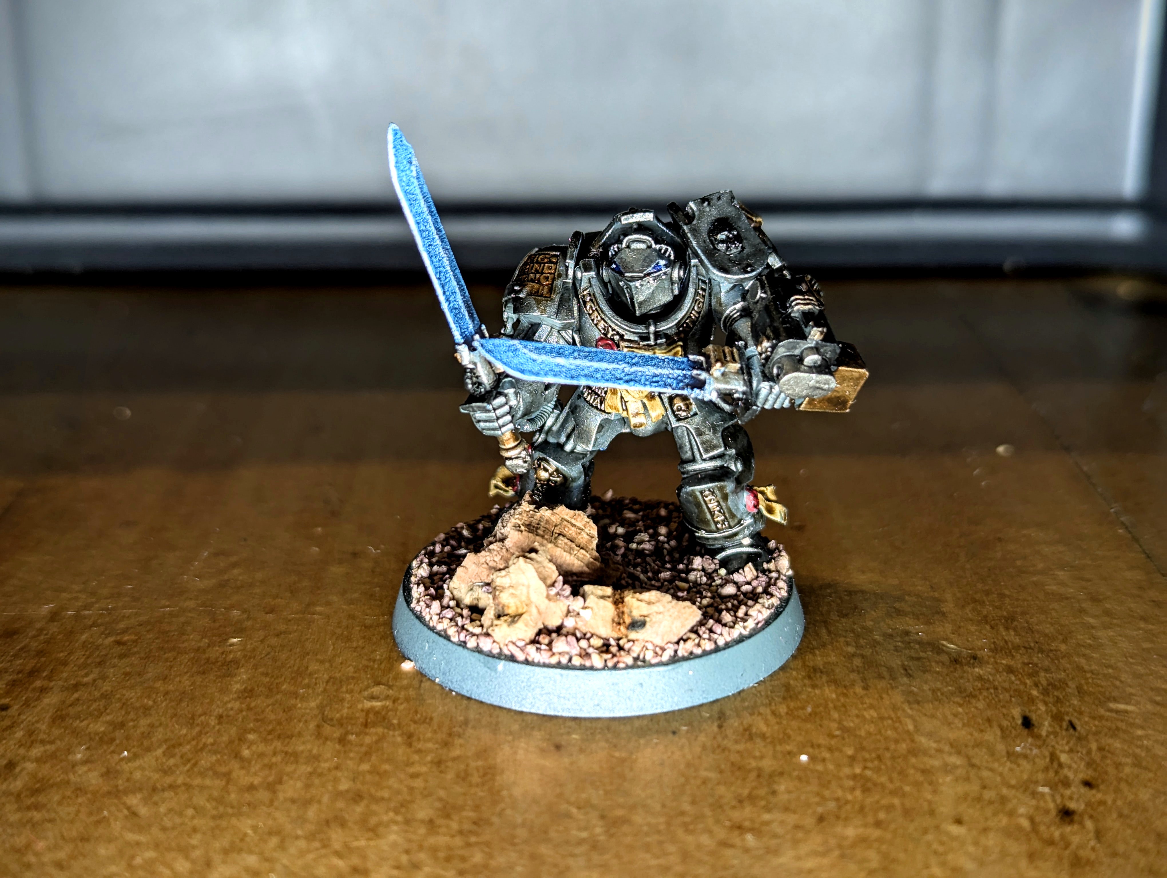 The formidable Grey Knight Terminator Squad in action