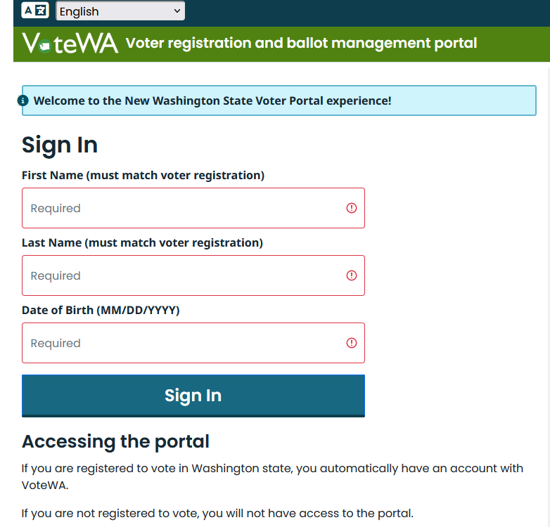 Track Your Mail-in Ballot Status in Washington State!