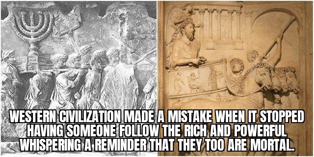 Never forget your identity as a man.