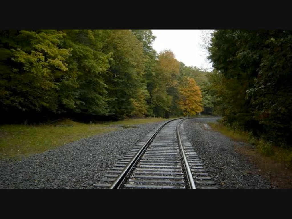 The journey through life's tracks