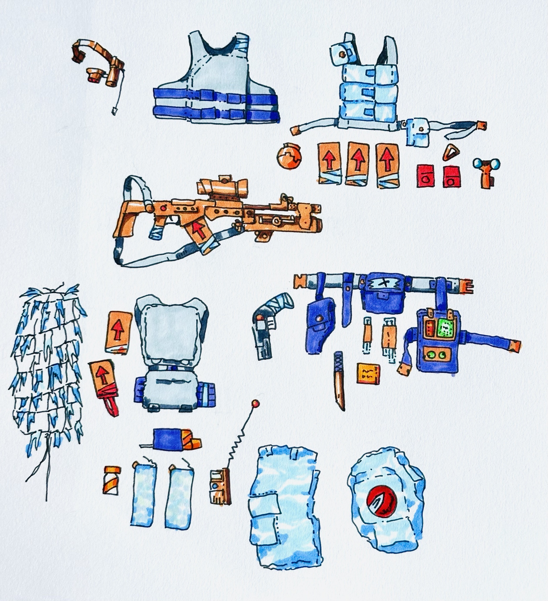 Stargone: Gear of a Trooper from the Cyborg War