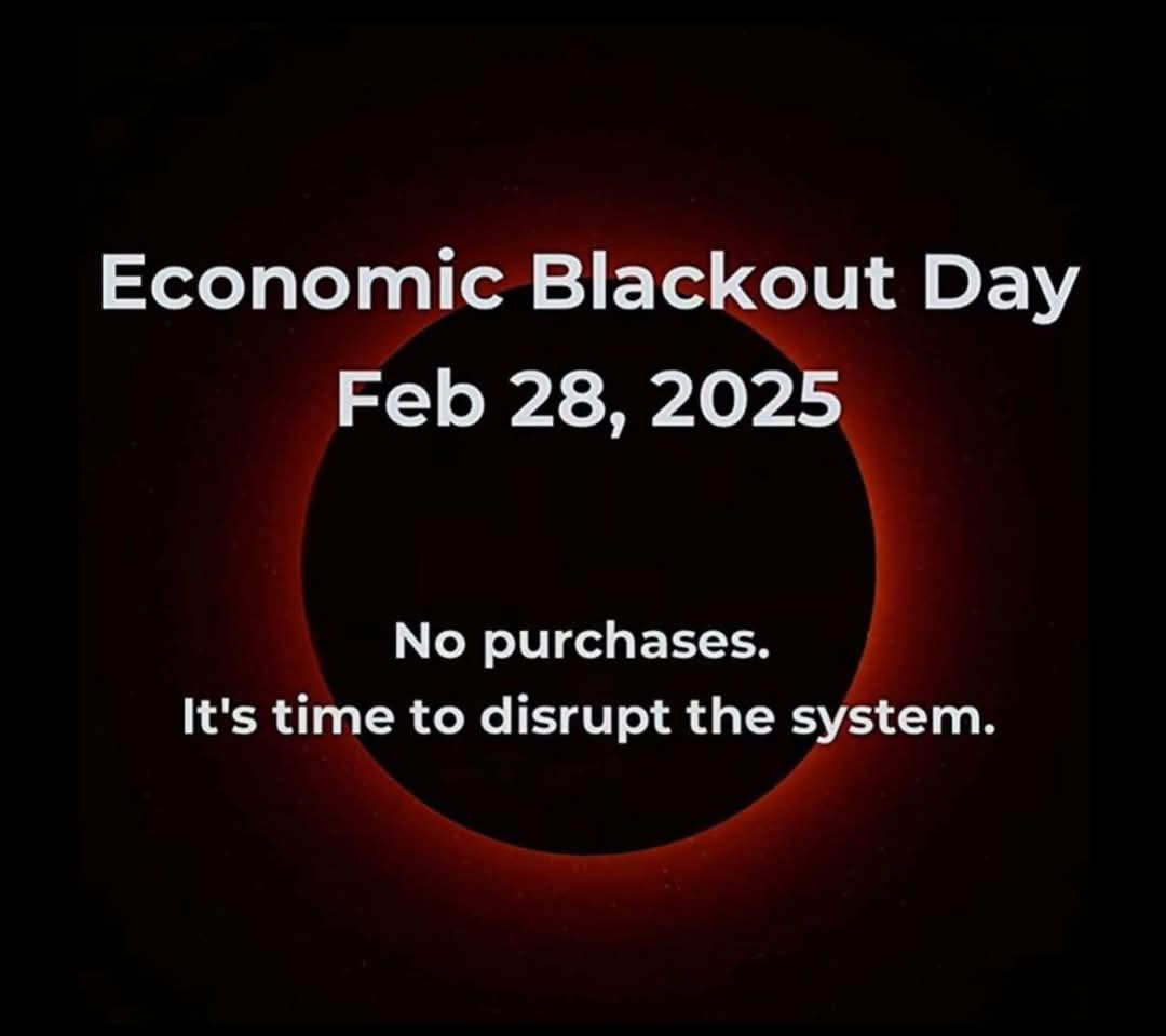 Join the Economic Blackout Day Movement