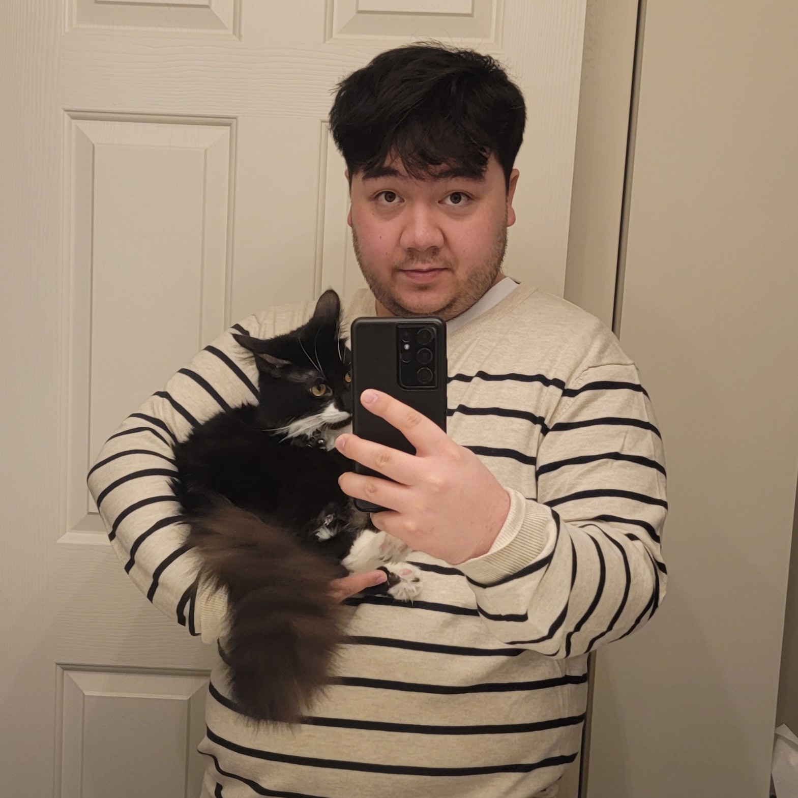 Candid Moments with My Feline Friend