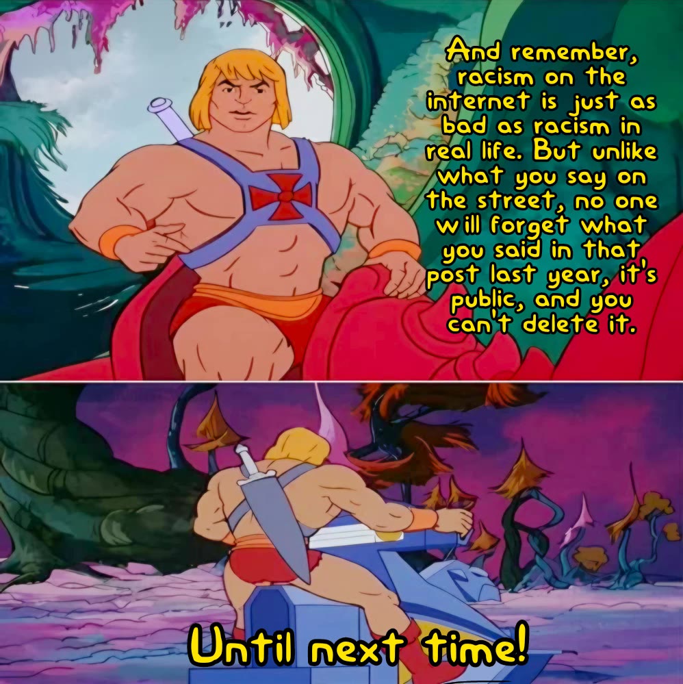 A big shoutout to He-Man!