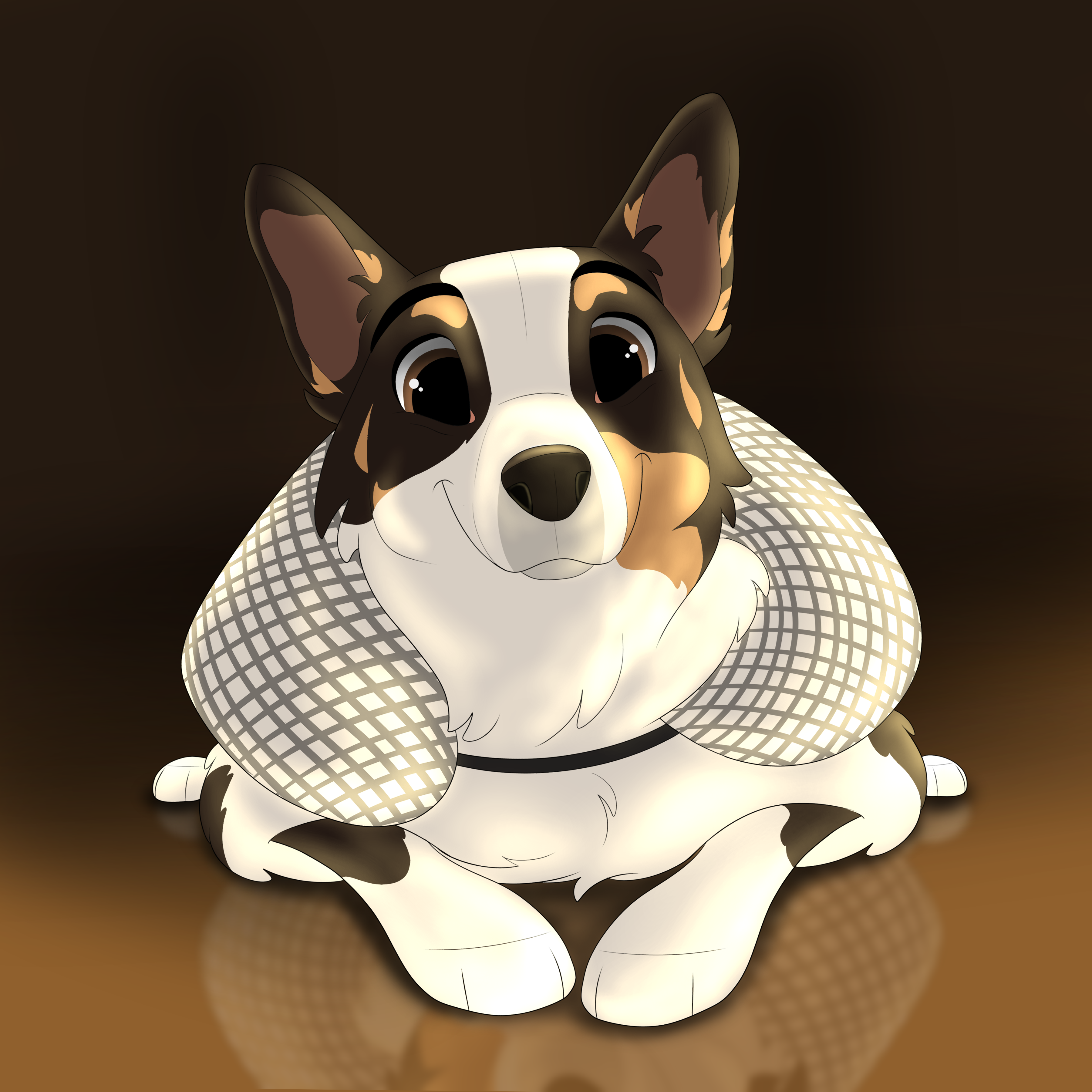 Check out this commissioned artwork I just completed of an adorable dog! Hope you enjoy it :)