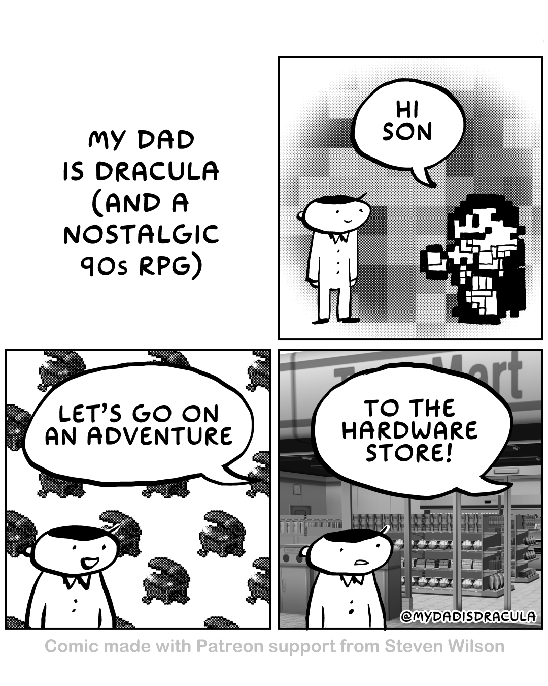 My Dad is Dracula: A Nostalgic Journey Through 90s RPGs