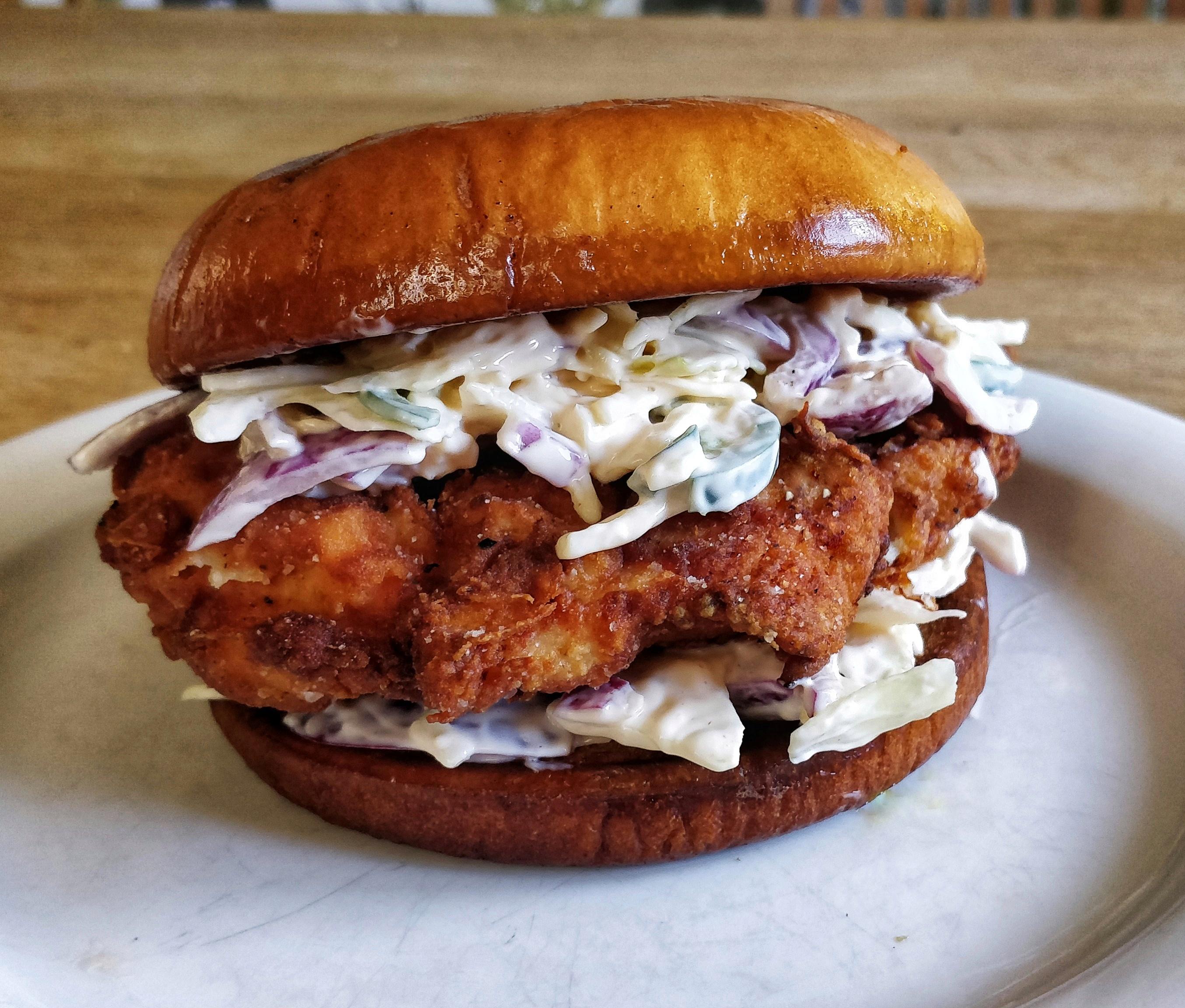 Savoring a Delicious Homemade Chicken Sandwich