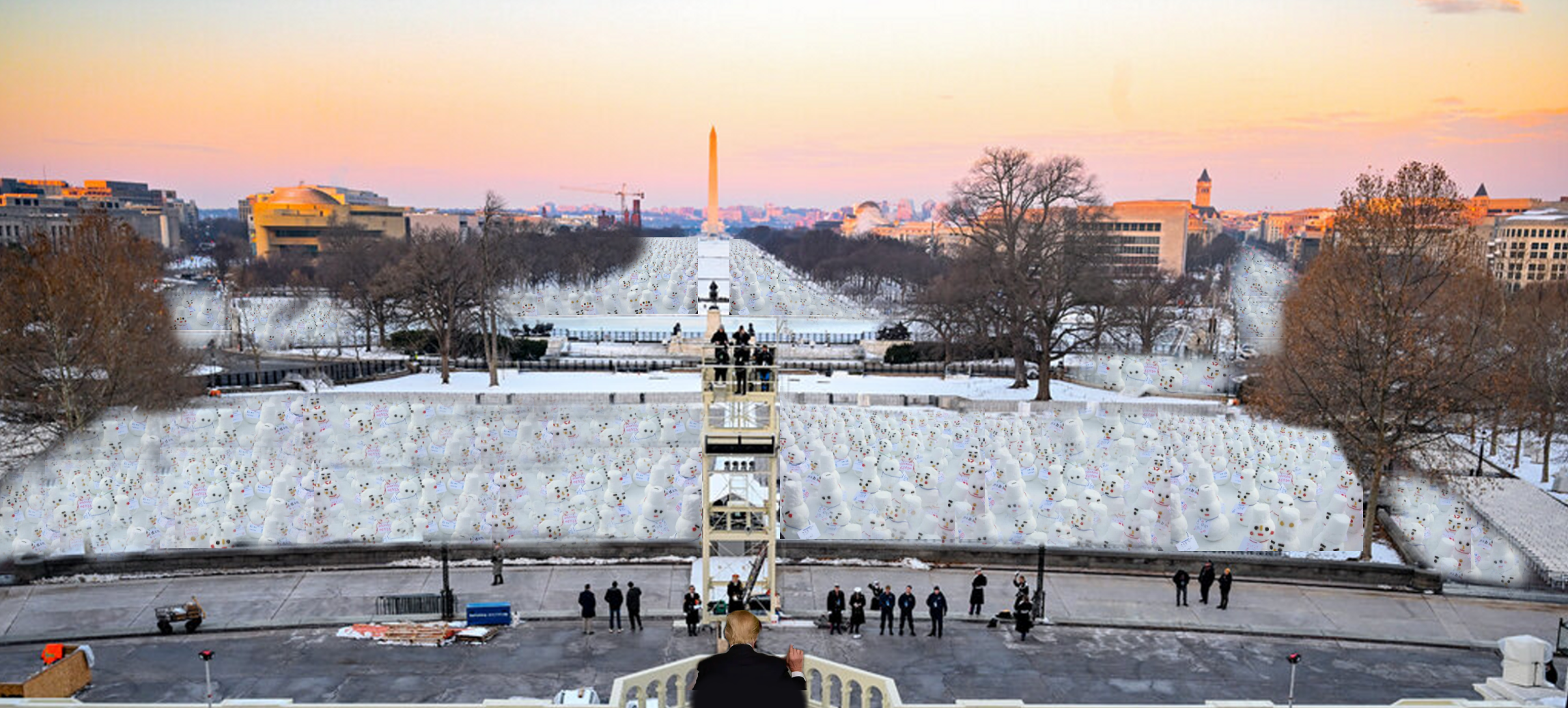 Donald Trump Addresses His Supporters at the 2025 Inauguration