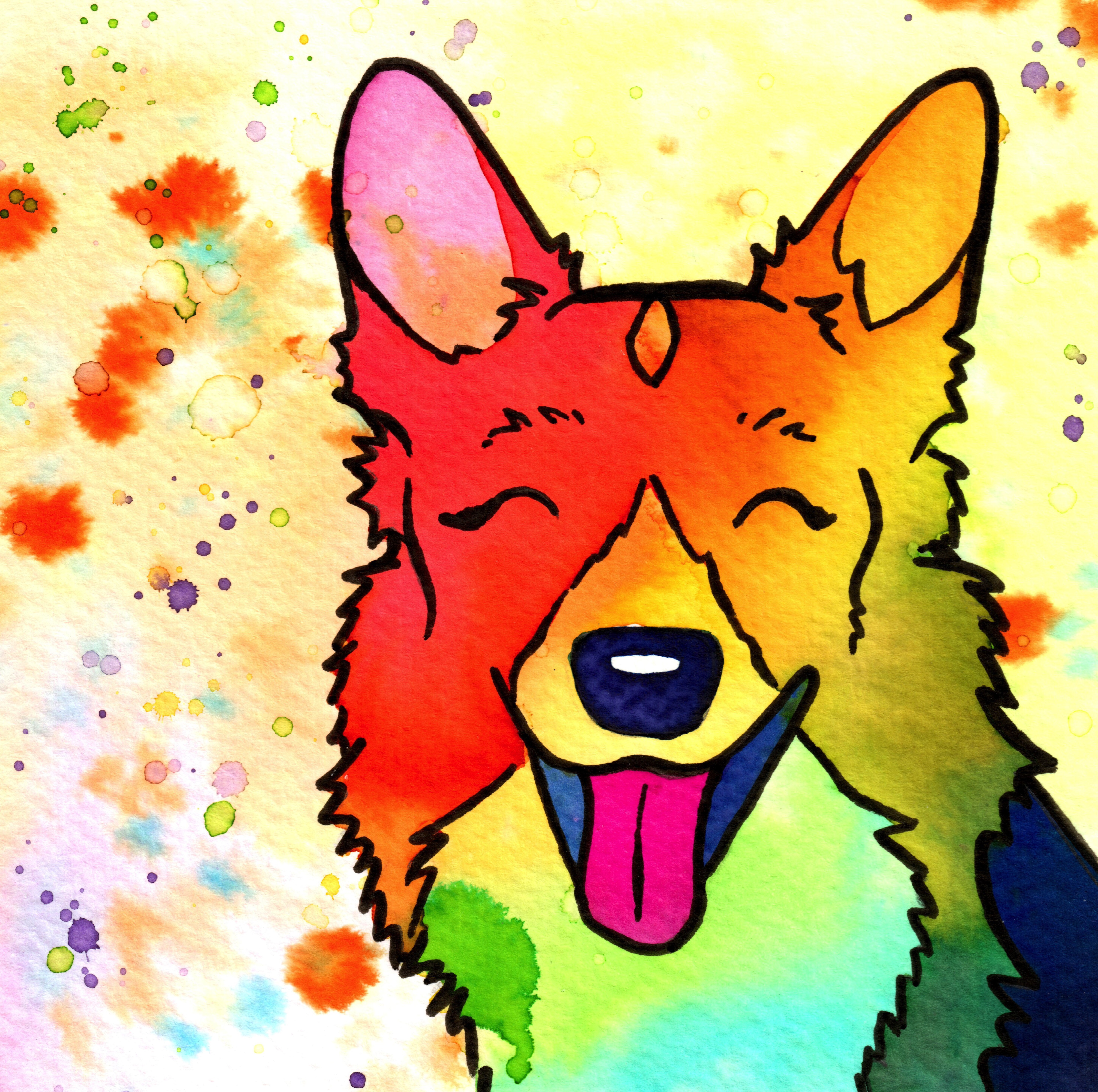 My Daily Corgi Painting Challenge!
