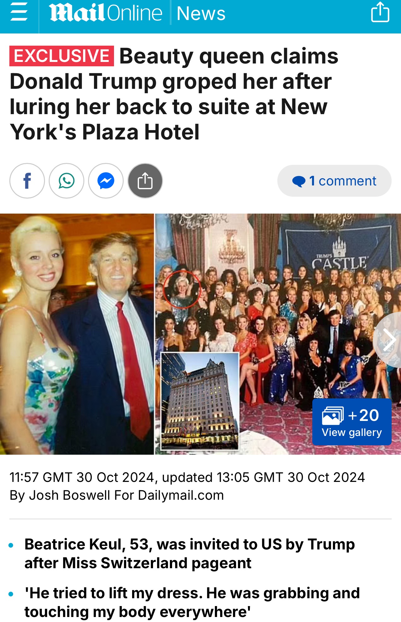 Another Controversial Claim Emerges Post-Trump