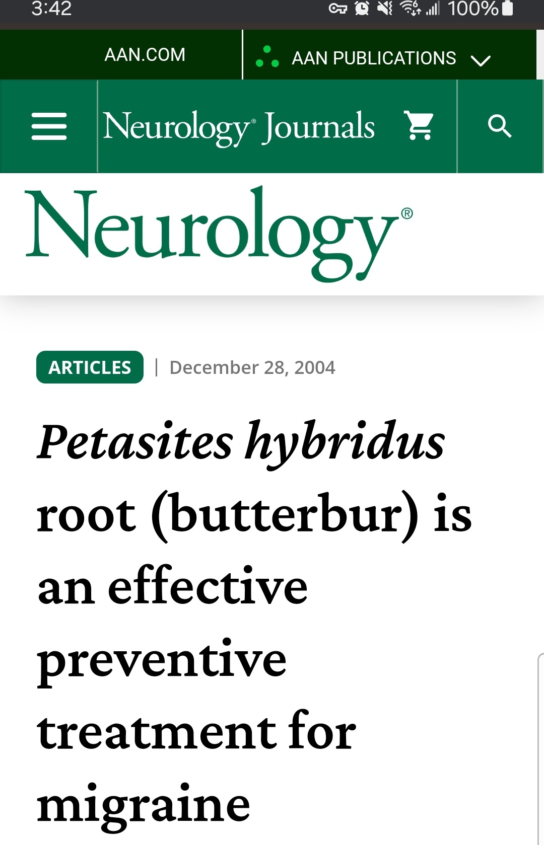 Goodbye Migraines, Thanks to Butterbur!