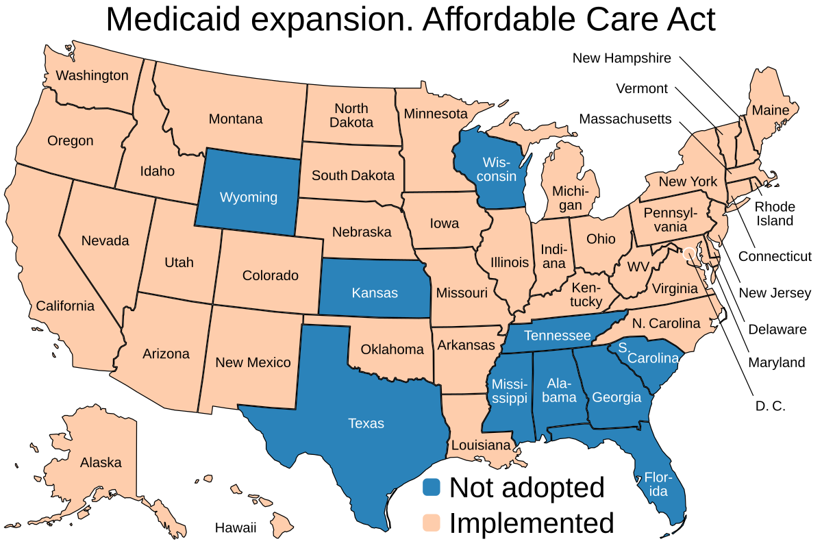 Visual Guide to States That Embraced Medicaid Expansion