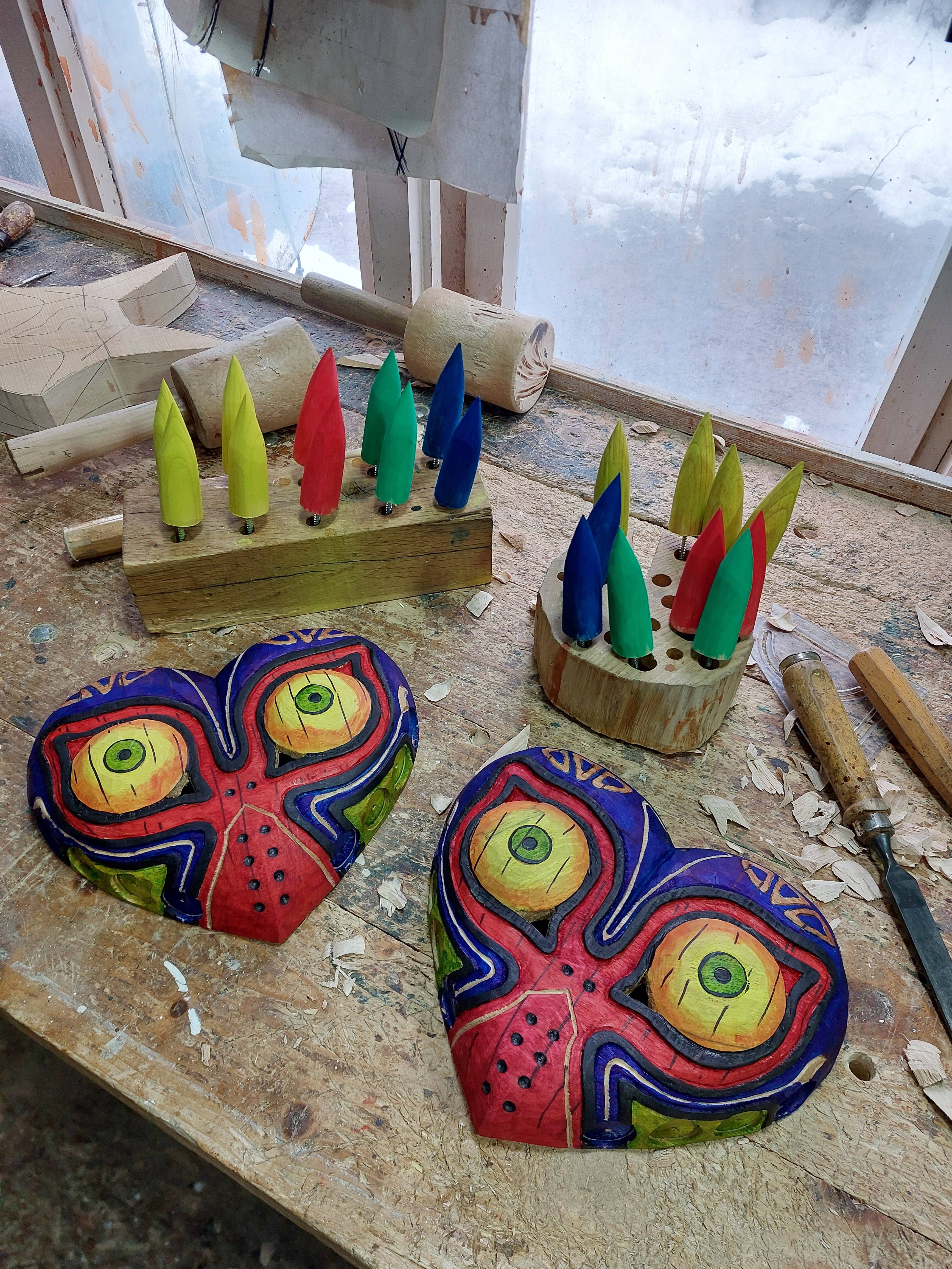 Crafting Majora's Masks: A Work in Progress