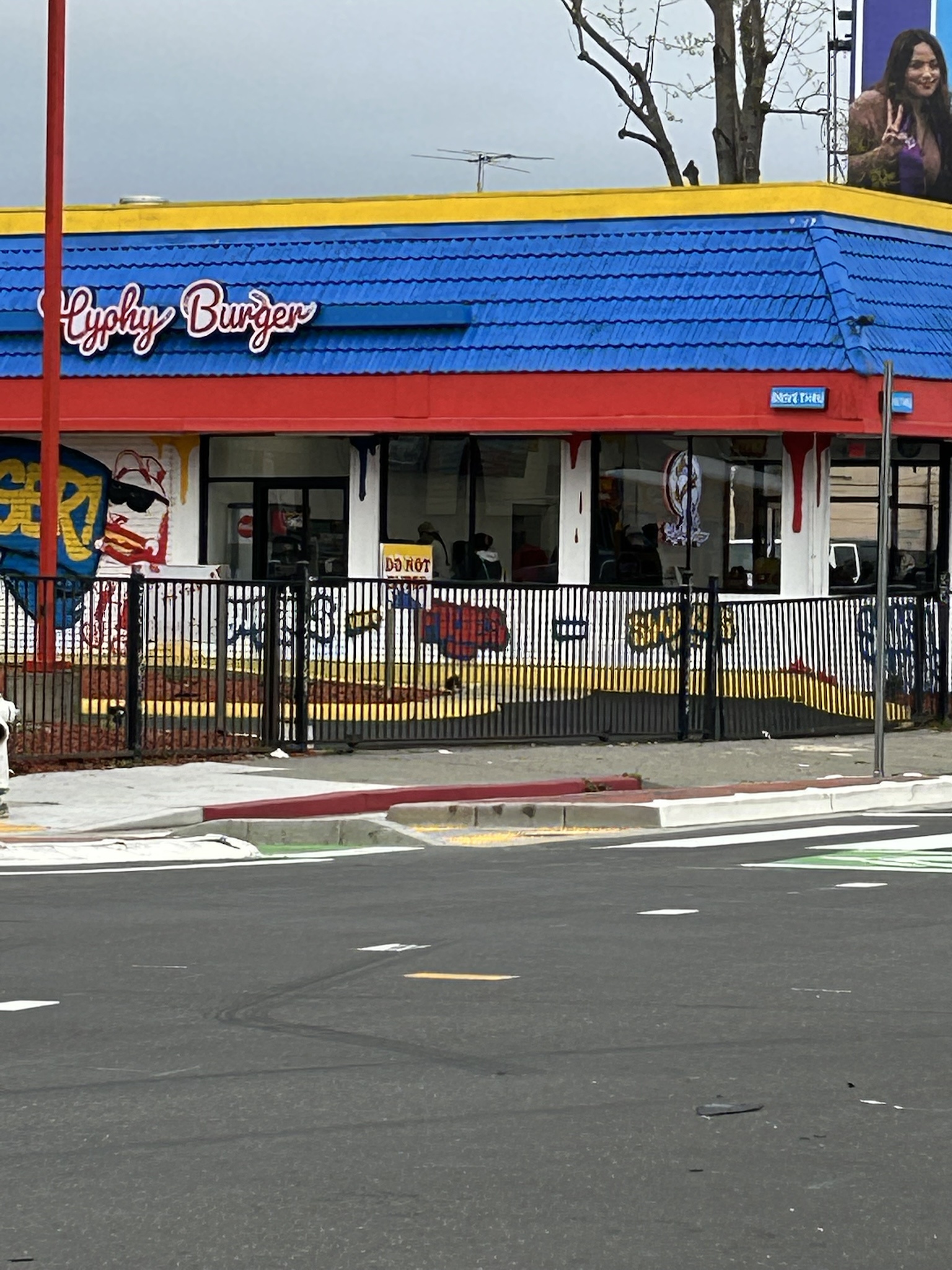 It's officially open! Welcome to Hyphy Burger!