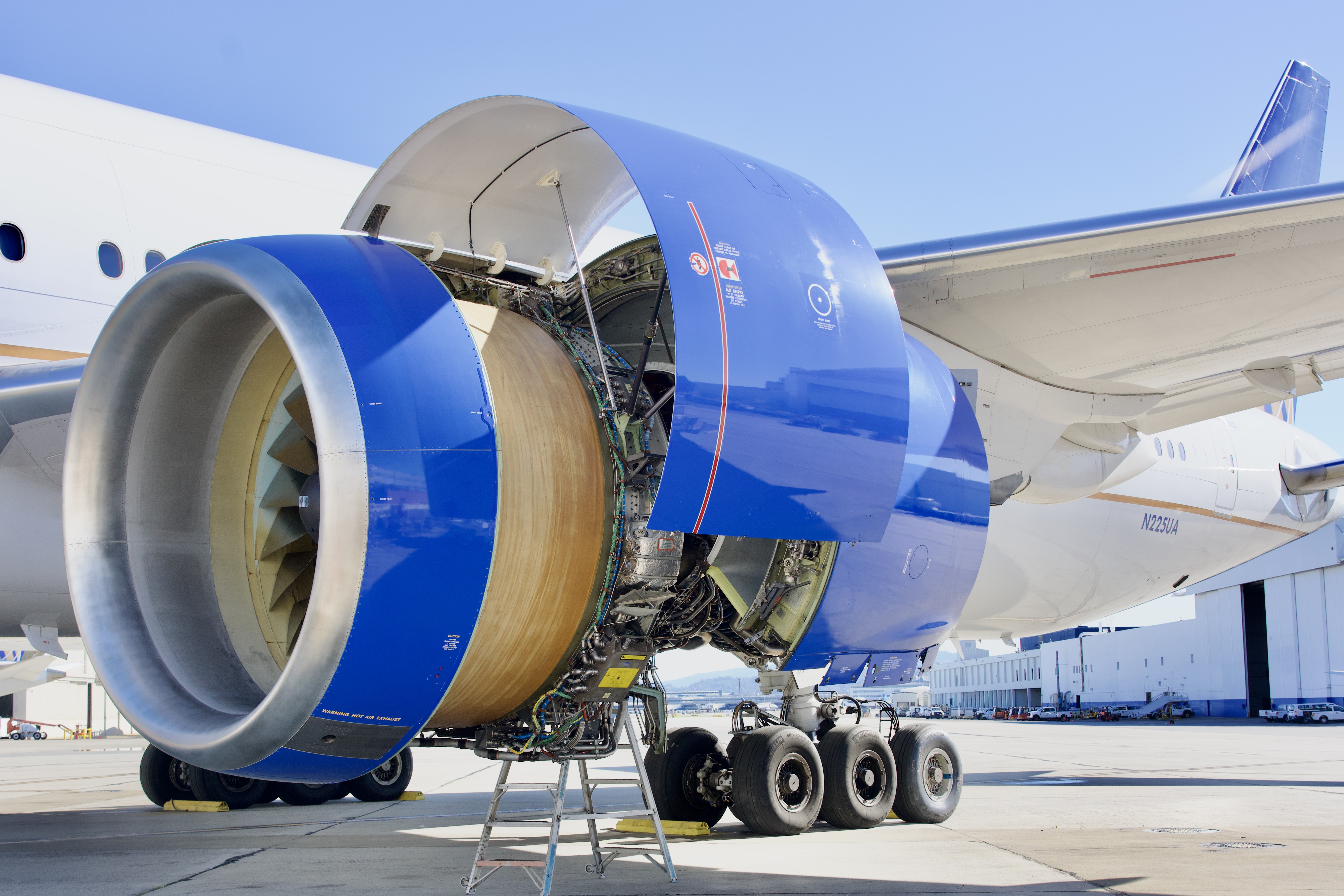 A glimpse into the future: United Airlines' Boeing 777-200ER at SFO in 2025.